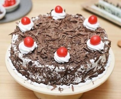 Birthday Black Forest Cake | Saima Bakery | 1 Kg