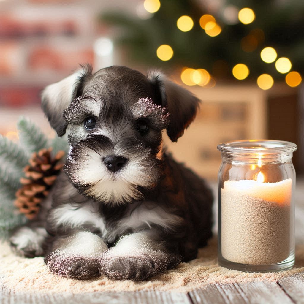 Winter & Christmas Scented Frosted Glass Jar Candles