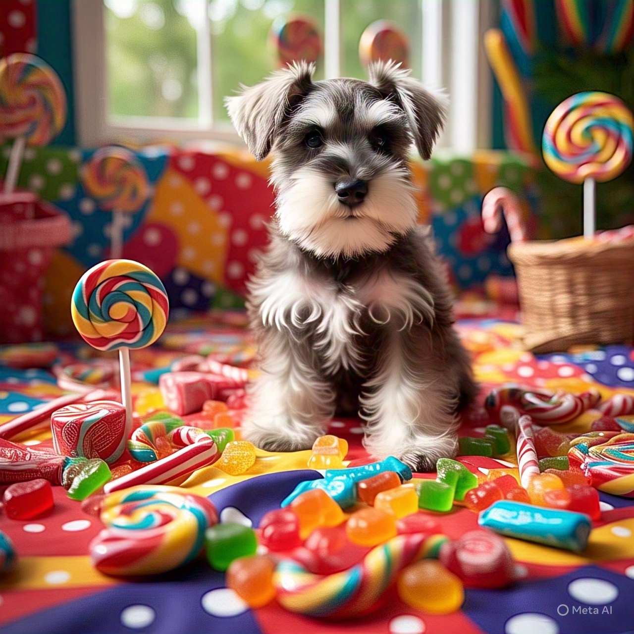 Candy & Sweets Scented Candle in Frosted Glass Jar