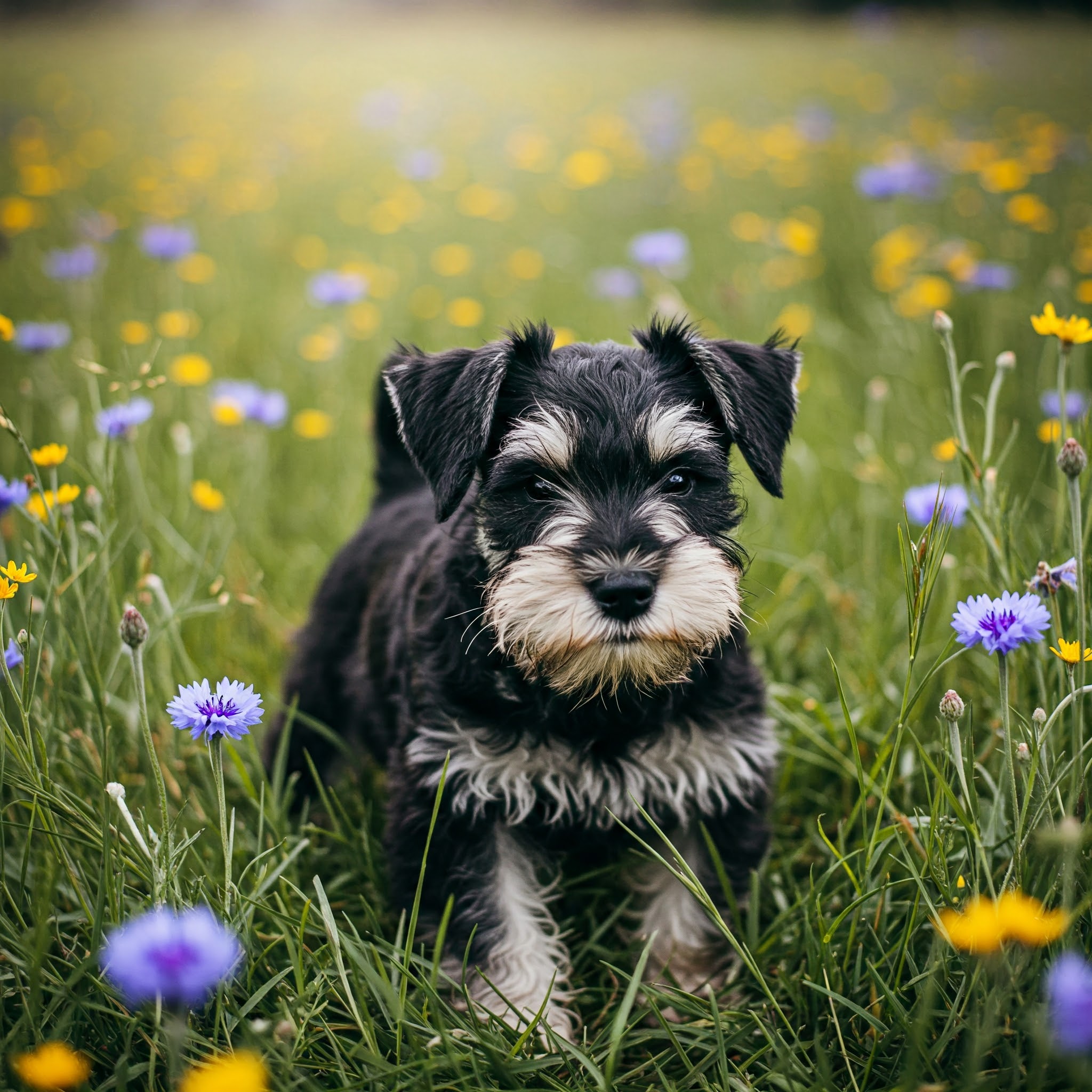 Floral Scented Candle in Frosted Glass Jar