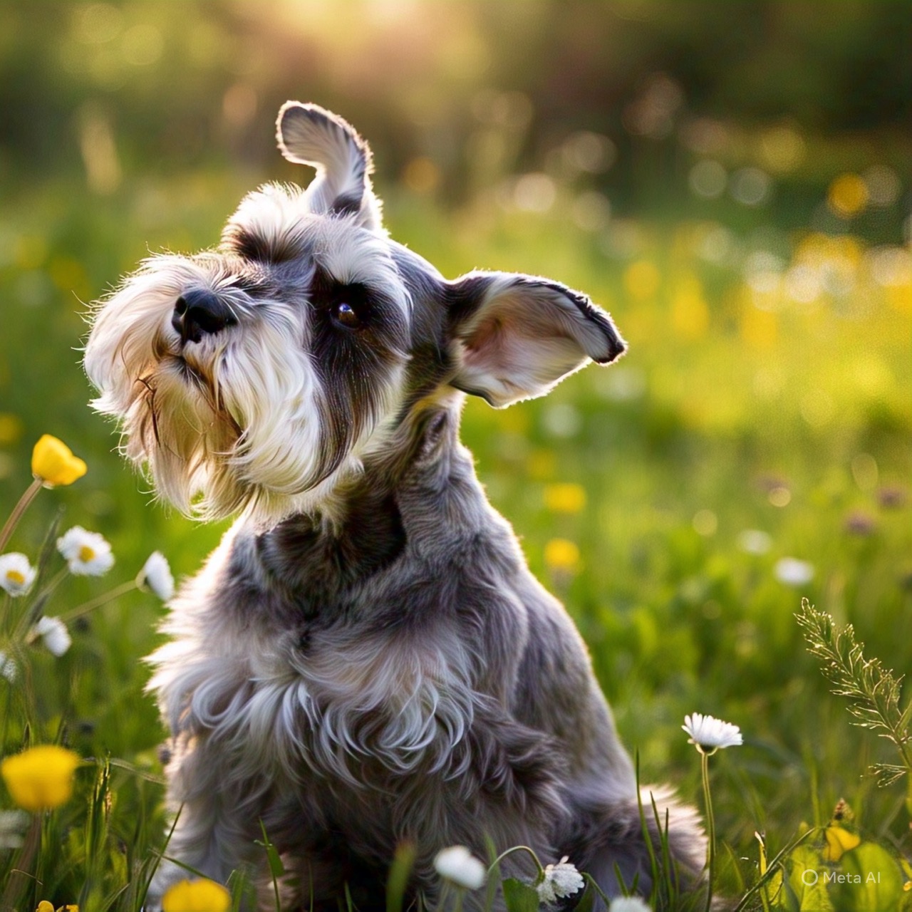 Spring Scented Candle in Frosted Glass Jar