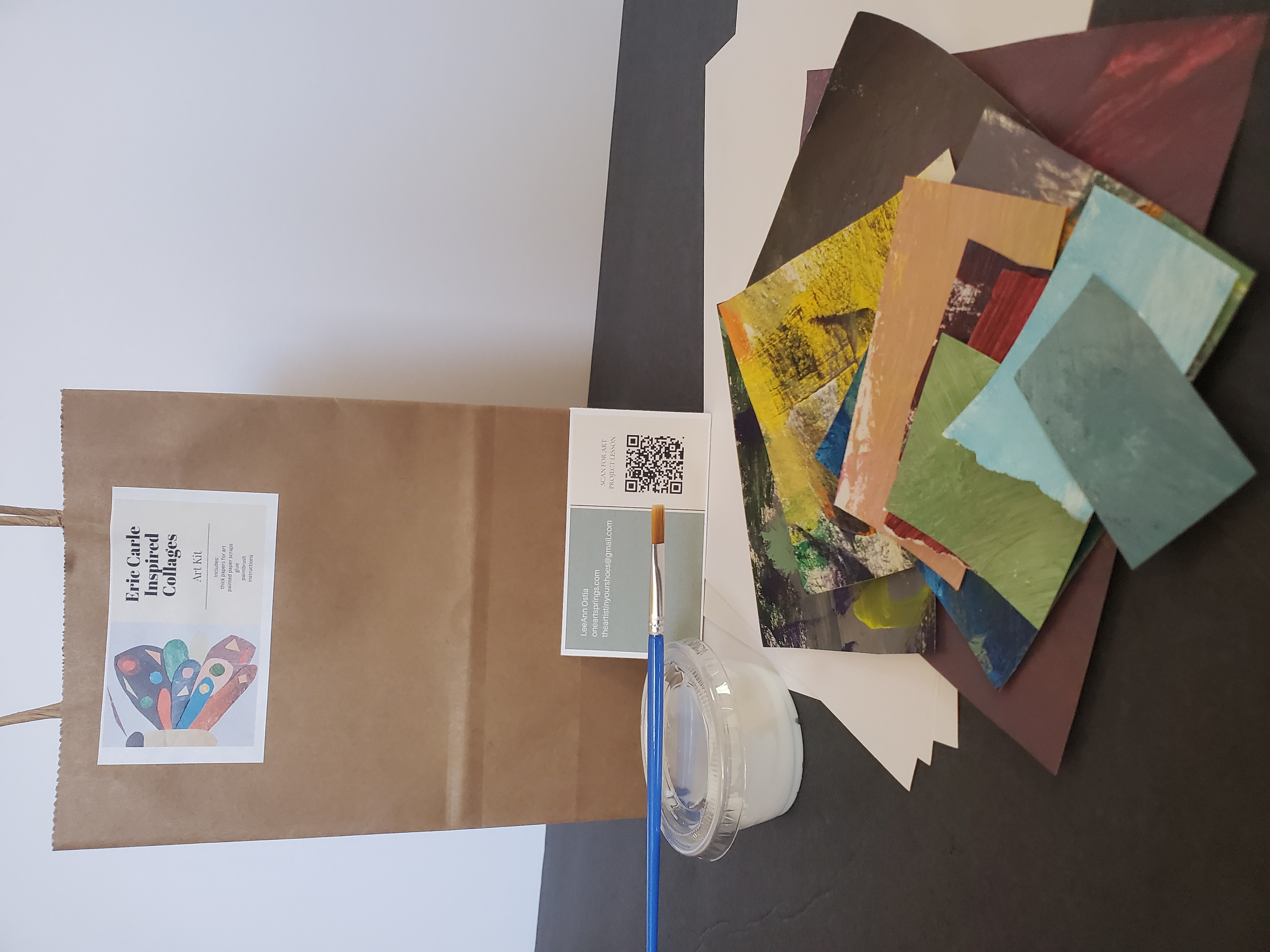 Eric Carle Inspired Collages
