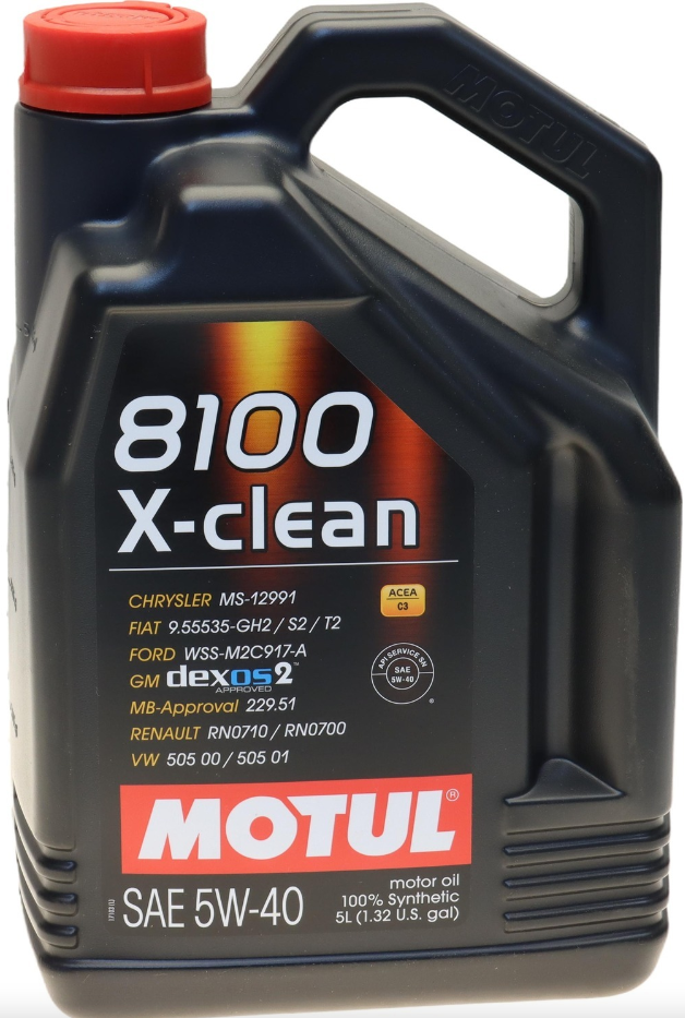 MOTUL 5W40 8100 X CLEAN