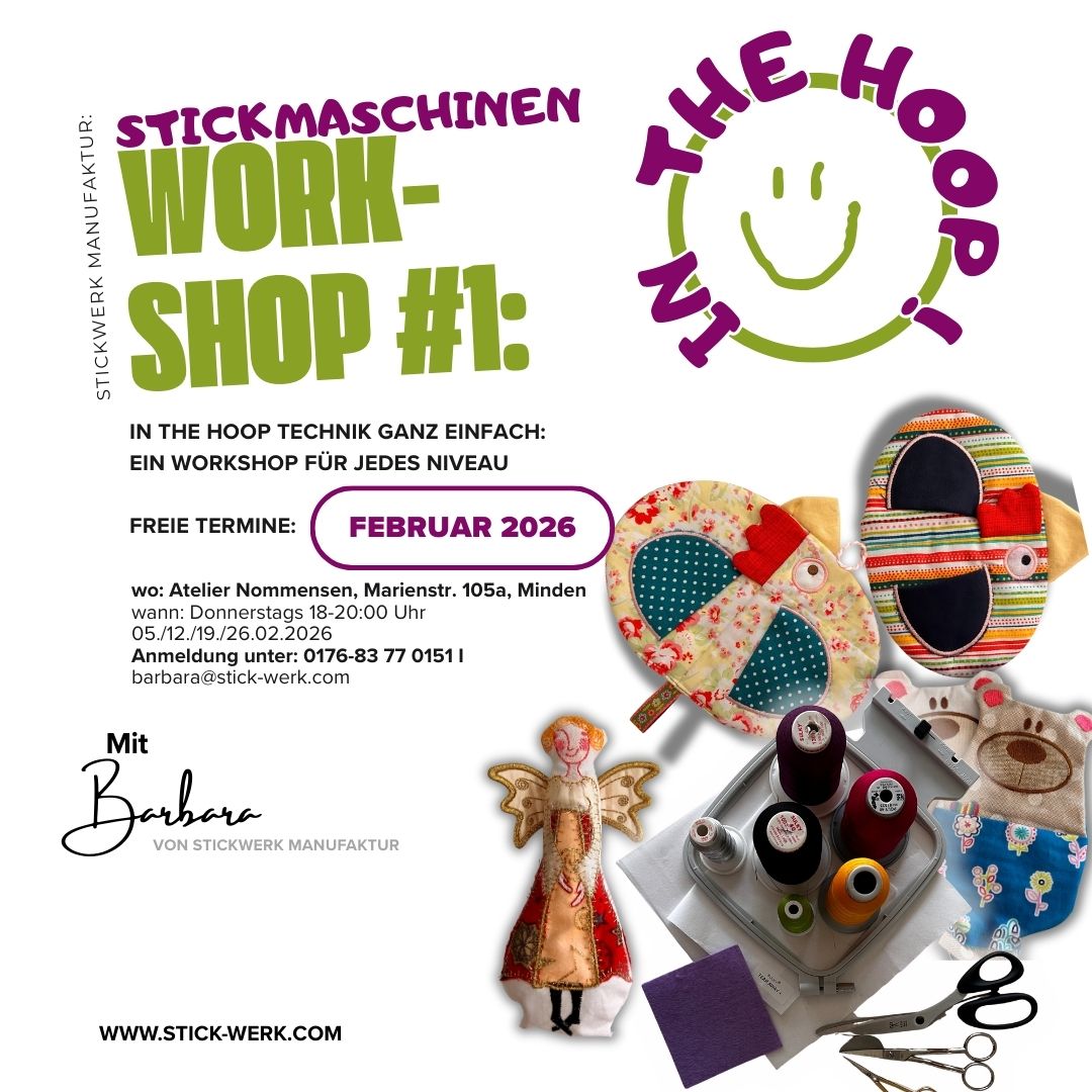 IN THE HOOP - Workshop