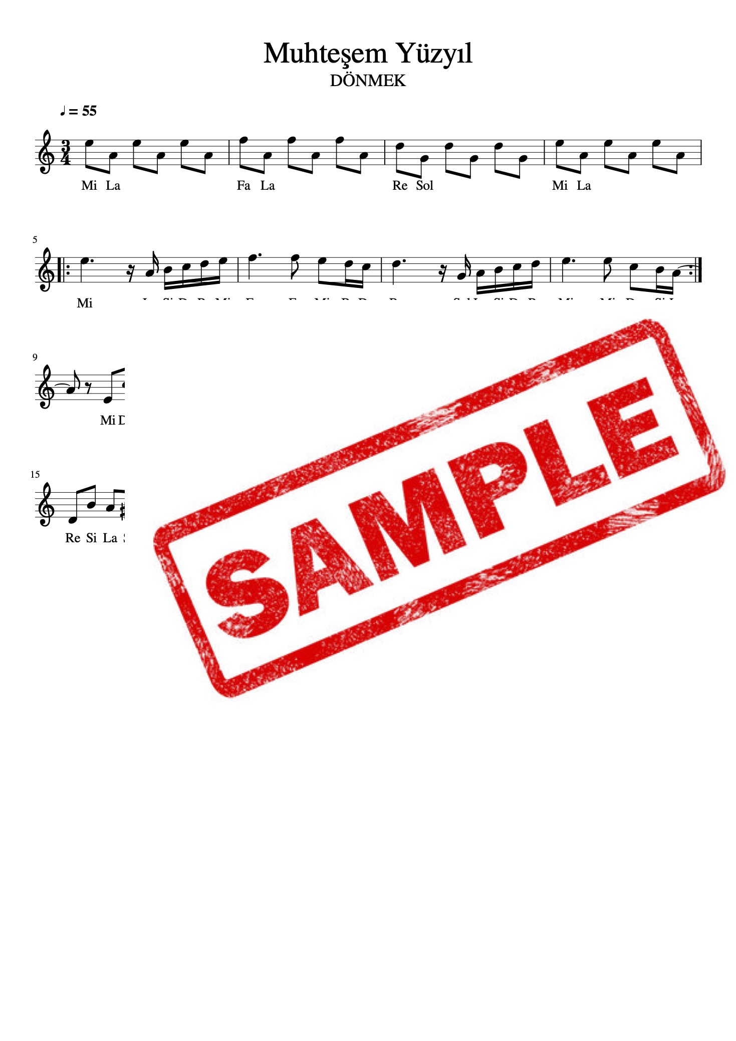 "The Magnificent Century" Donmek, Ibrahim Violin, Solo