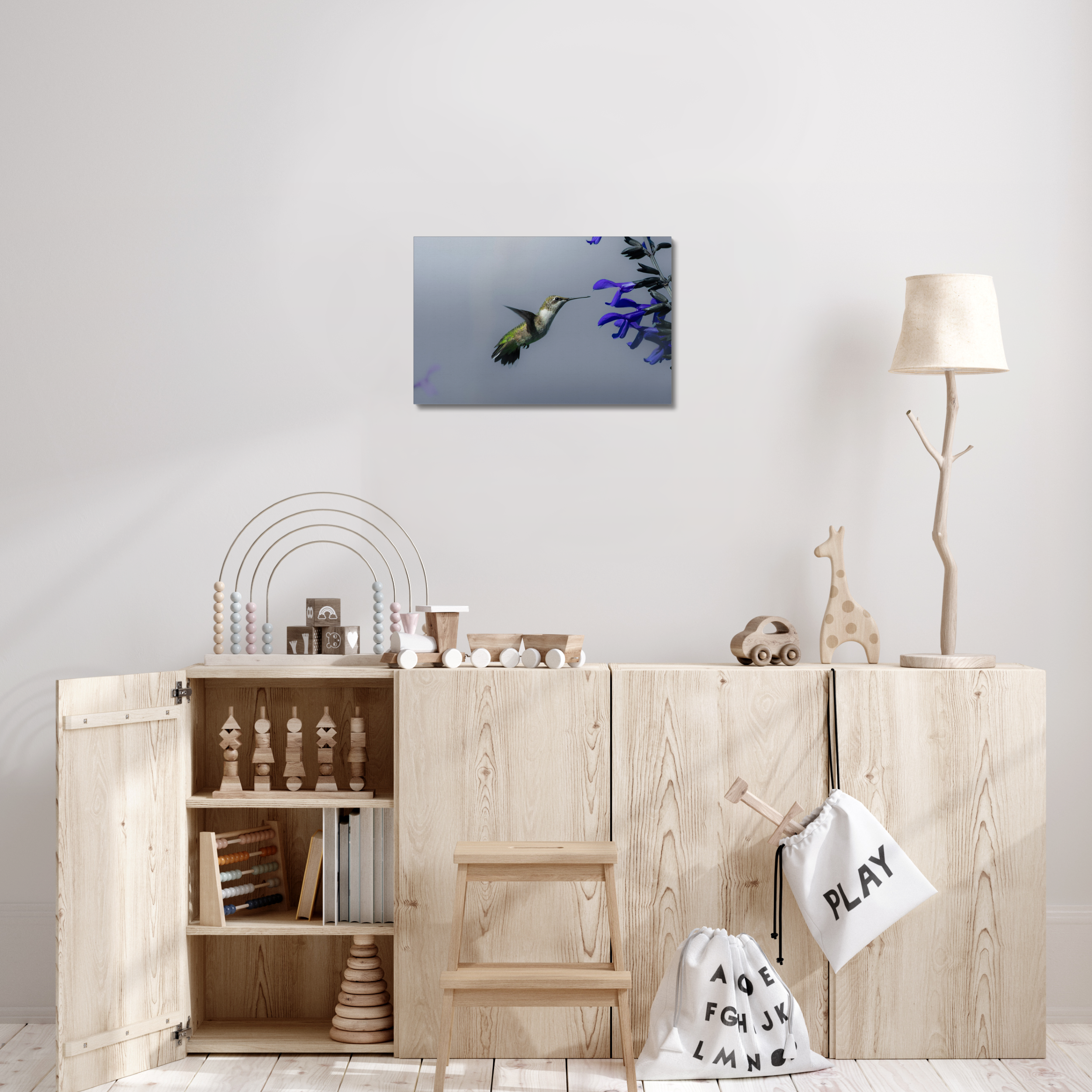 Hummingbird Canvas