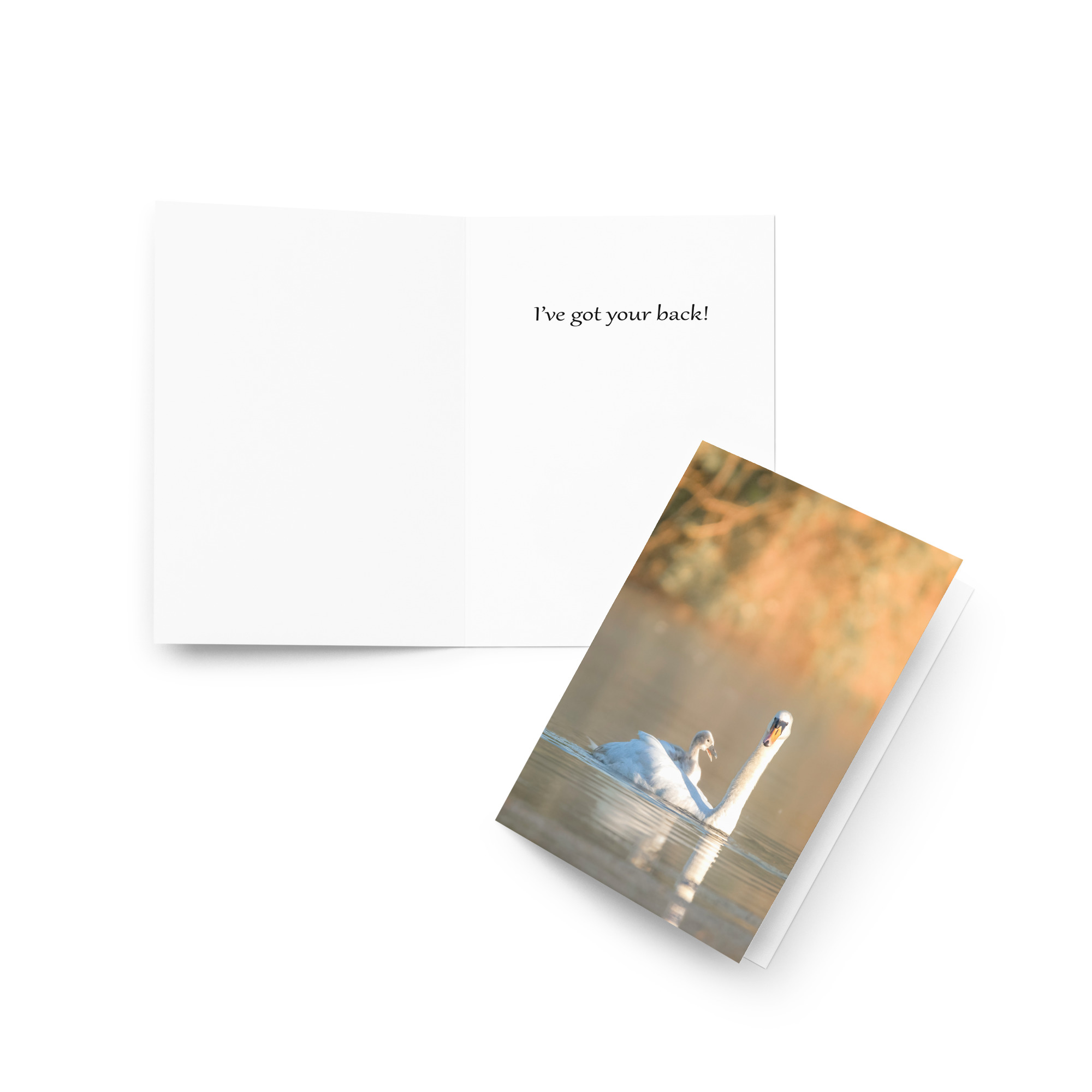 Swan: I've got your back Card