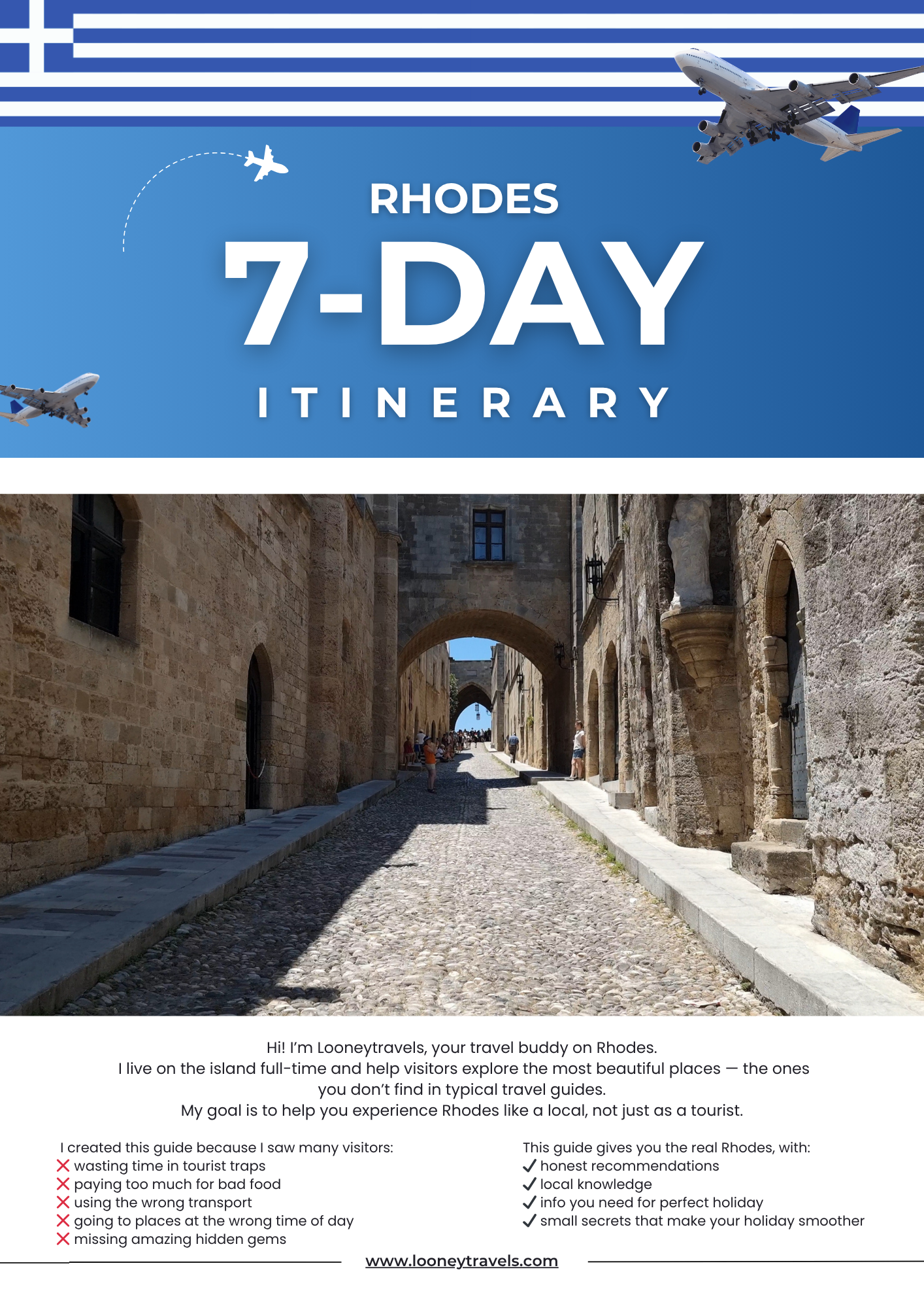 Rhodes 7-Day Travel Itinerary 2026 | Digital Guide by Local Expert