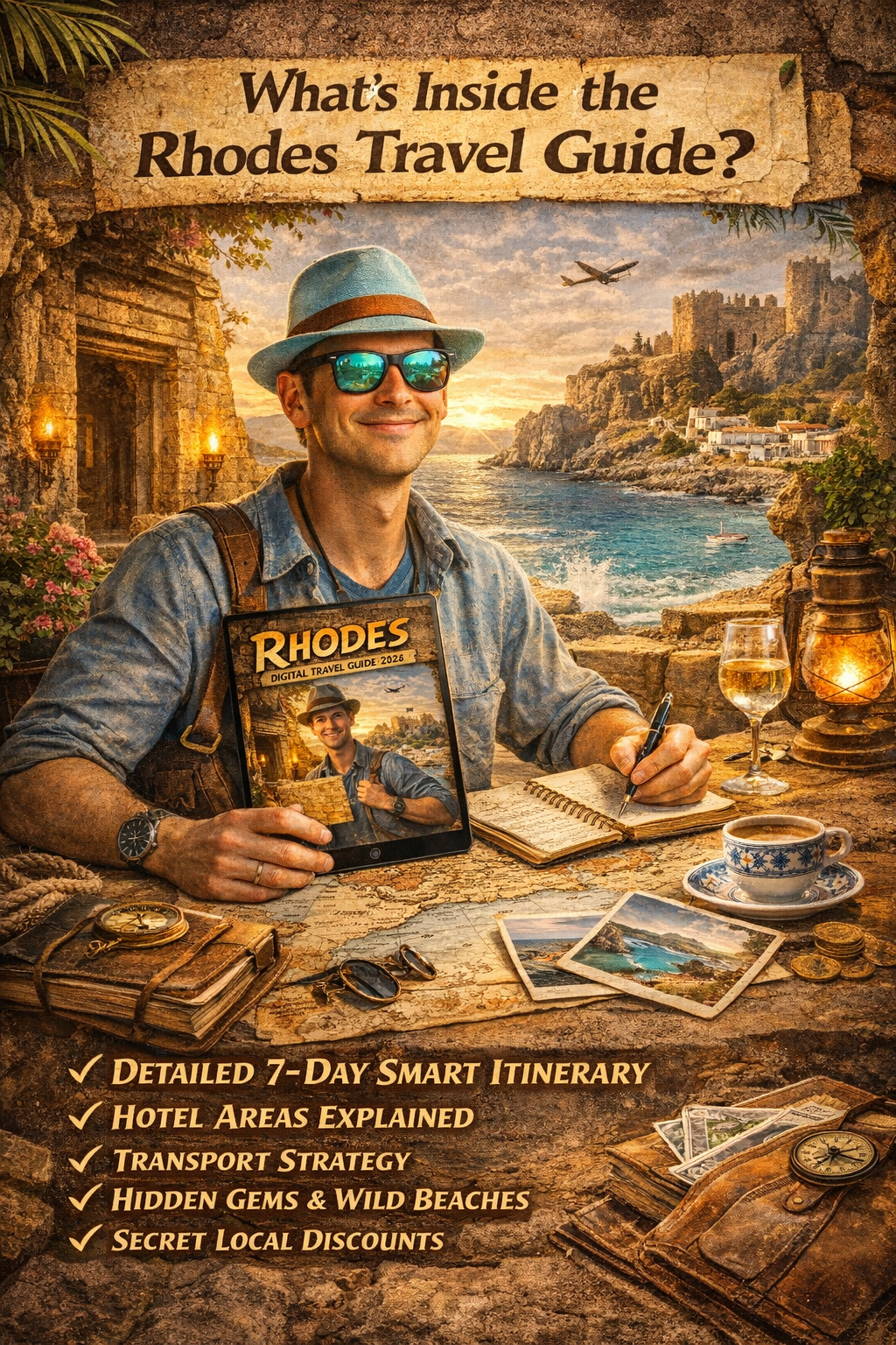 Rhodes Greece Digital Travel Guide 2026 – Insider Tips, Itineraries & Hidden Gems