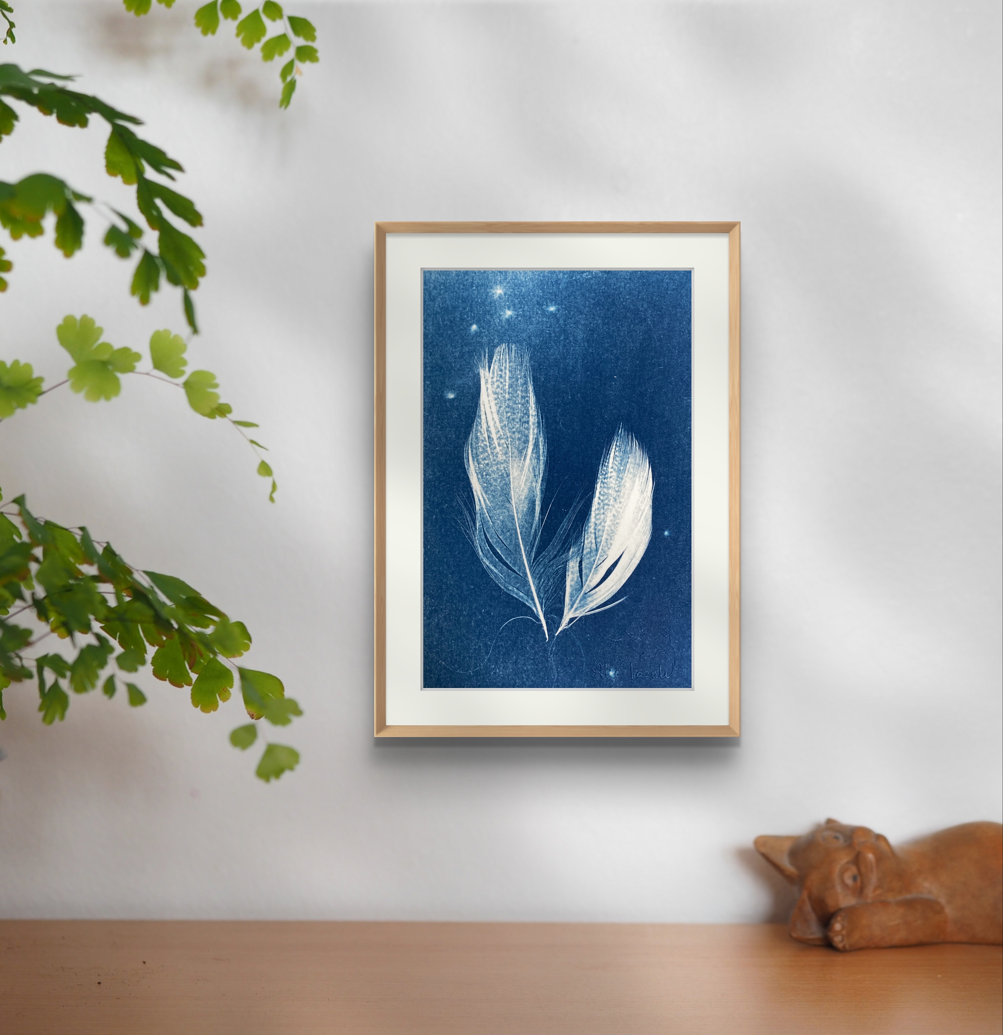 Duo de Plumes  - 10x15