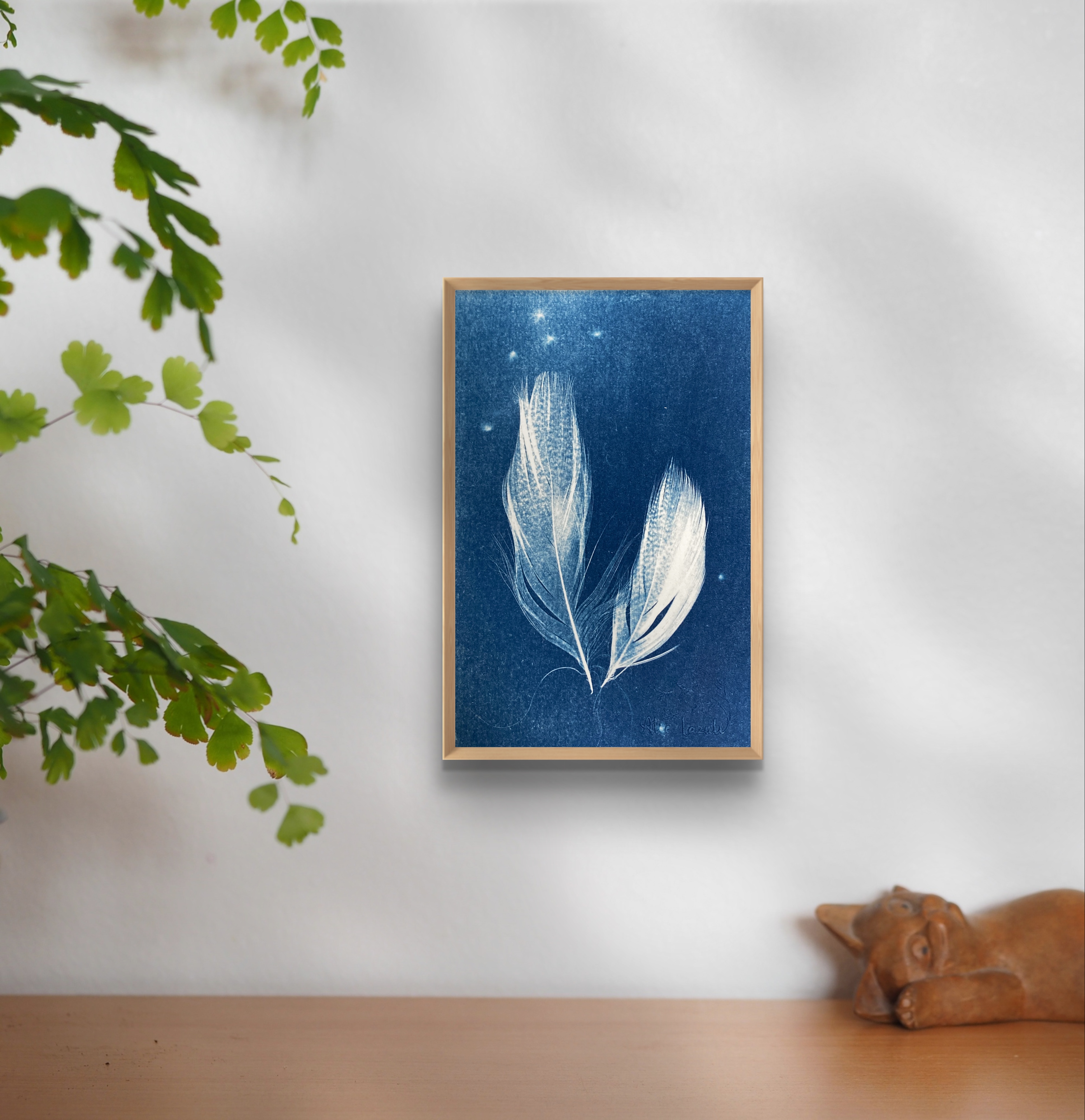 Duo de Plumes  - 10x15