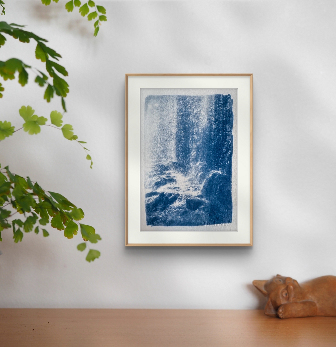 Sous la Cascade  - 10x15