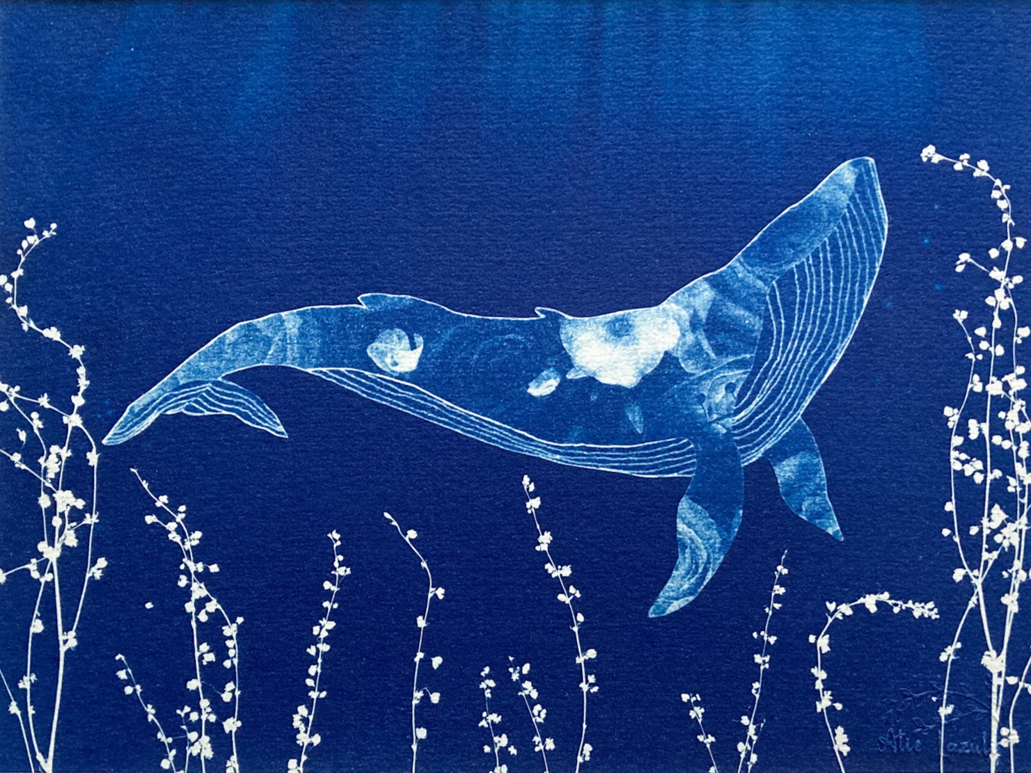 Gardienne des Abysses  - 18x24 - Au Temps Suspendu