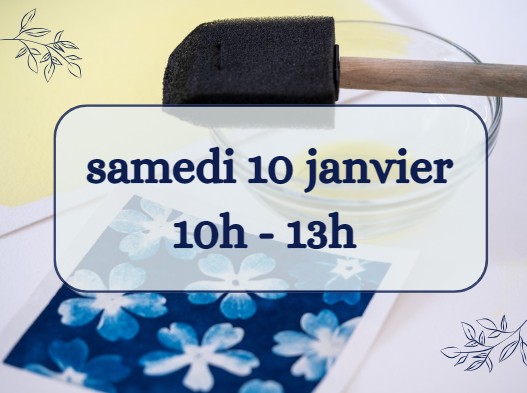 Atelier initiation - Samedi 10 janvier - 10h-13h