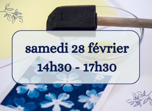 Atelier initiation - Samedi 28 février - 14h30-17h30