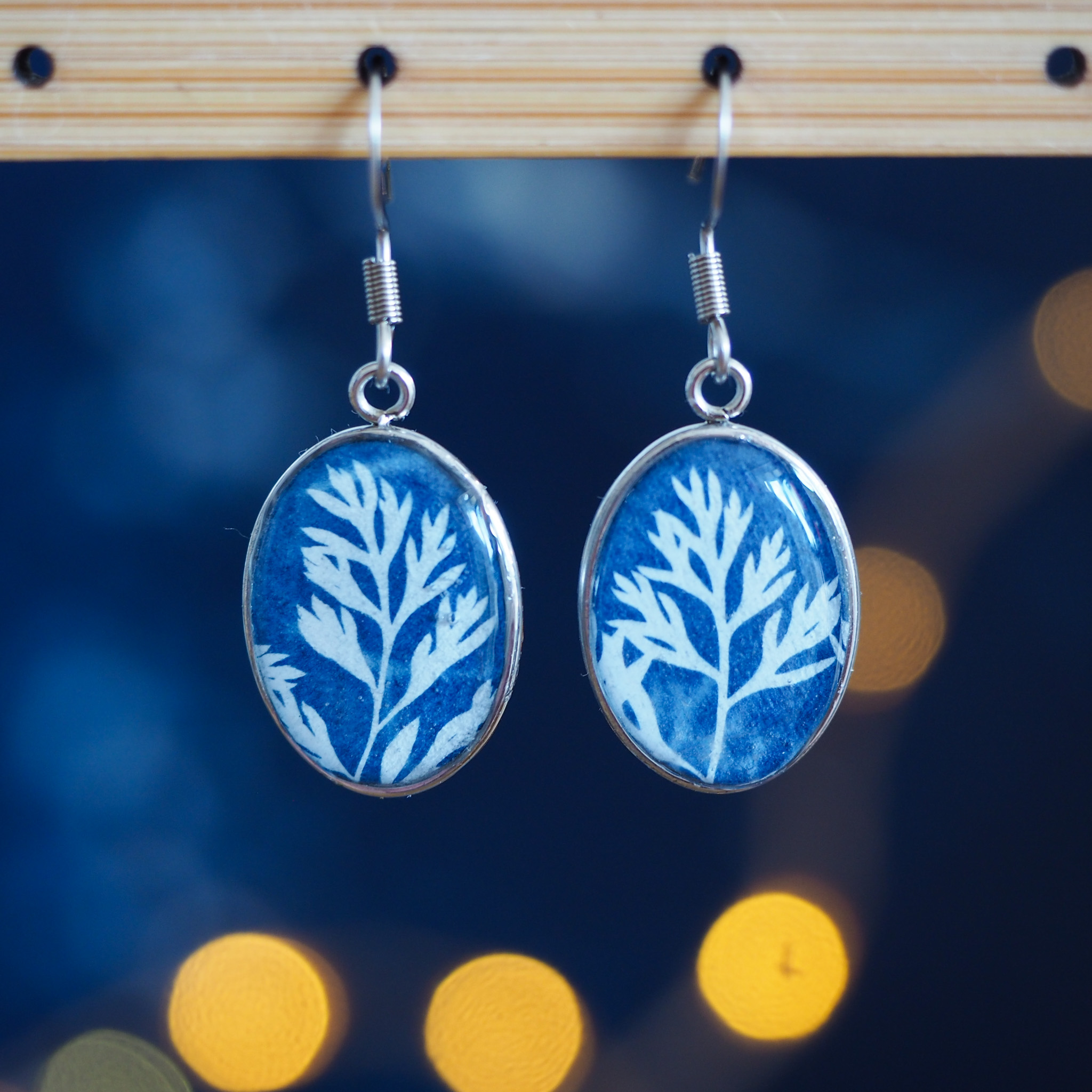 Boucles d’oreilles « Sous Bois »