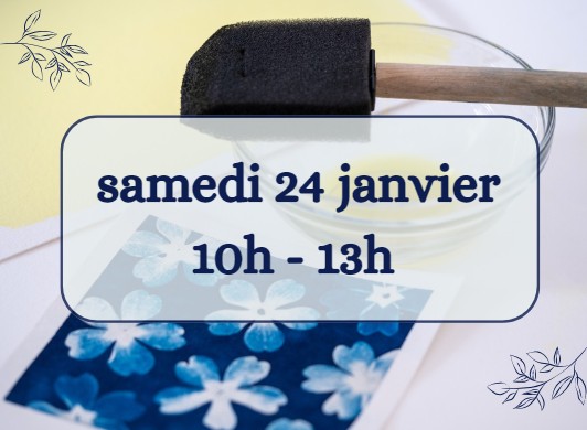 Atelier initiation - Samedi 24 janvier - 10h-13h