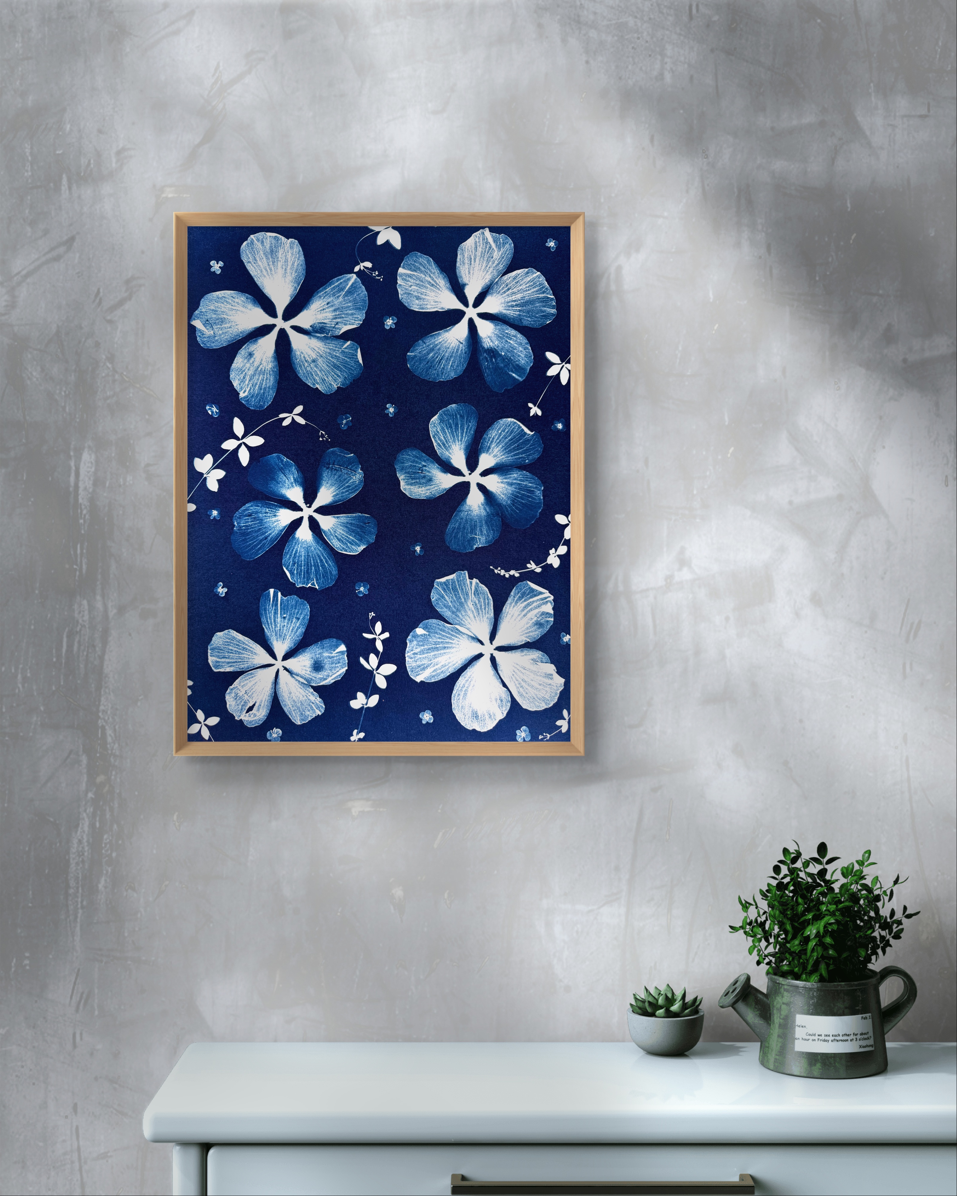 Quand il Pleut des Fleurs - 30x40