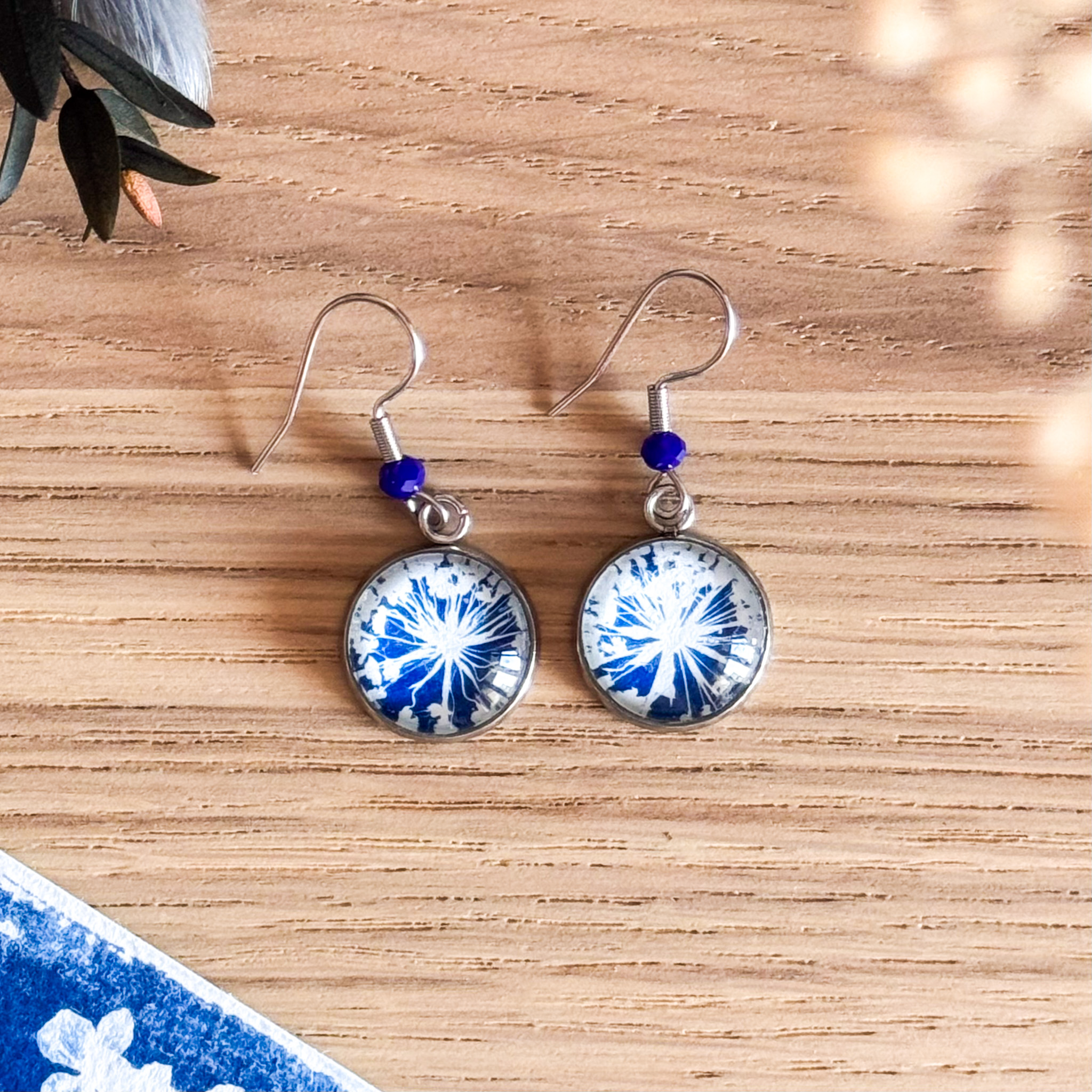 Boucles d’oreilles « Ombelle »