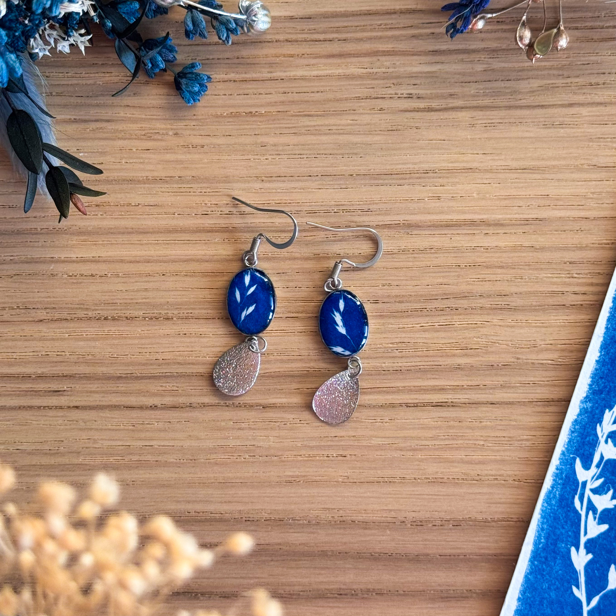 Boucles d’oreilles « Au Gré du Vent »
