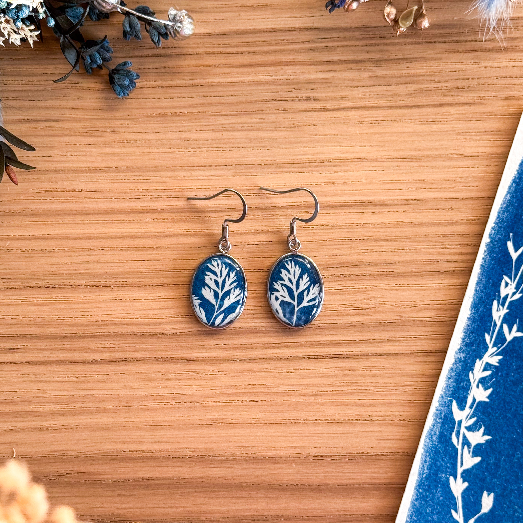 Boucles d’oreilles « Sous Bois »