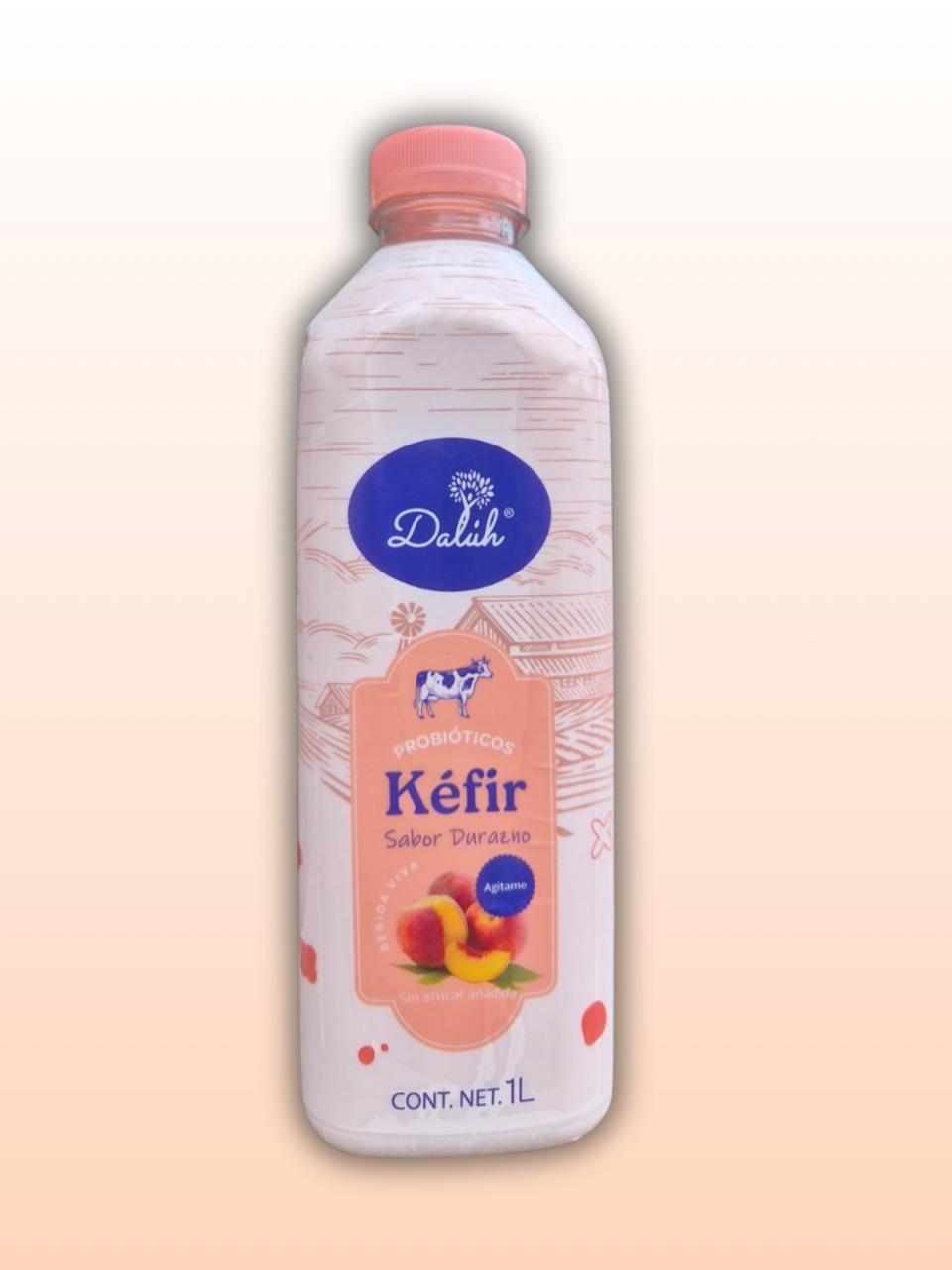 Kéfir Dalúh Sabor Durazno 1 L