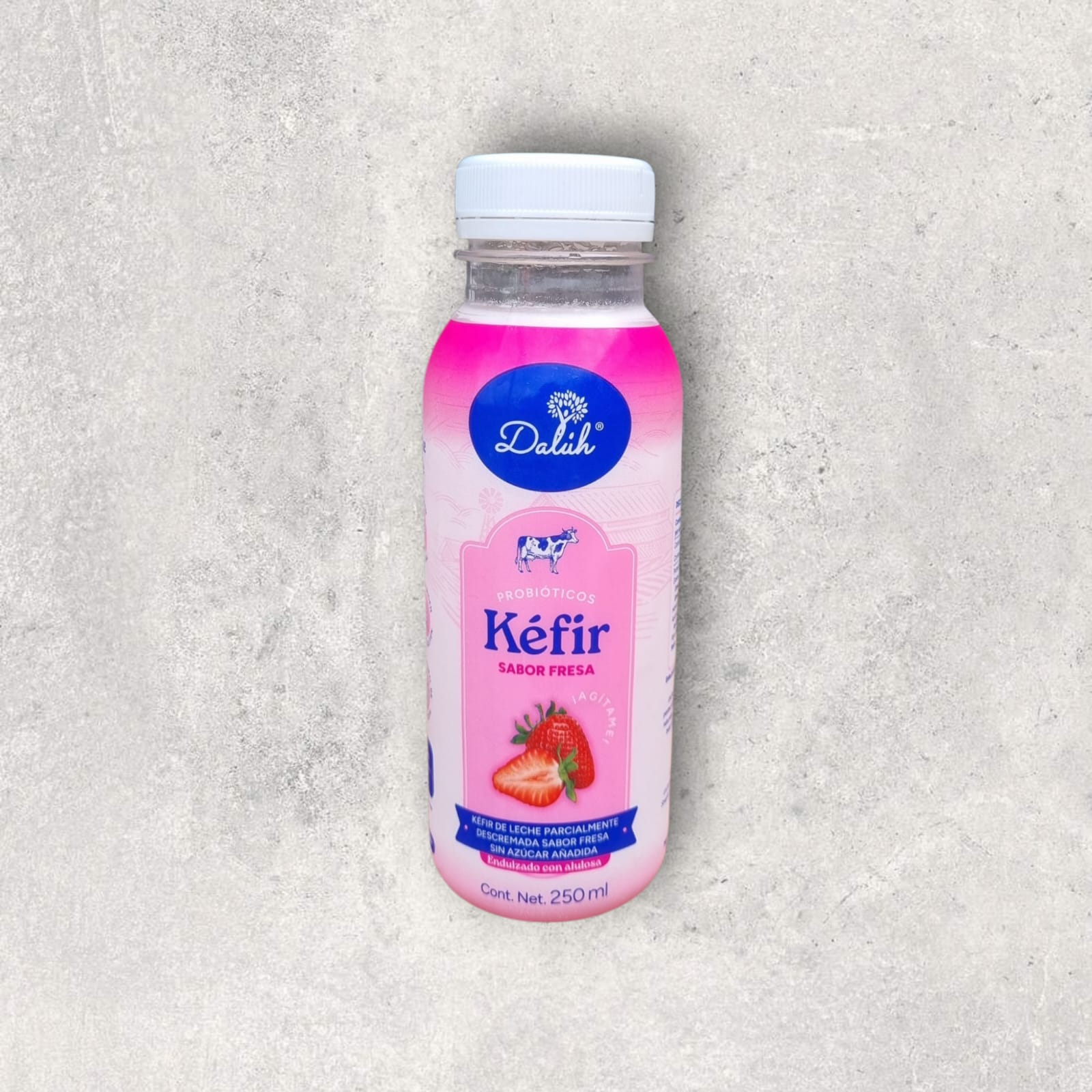 Kéfir Dalúh Sabor Fresa 250 ml (Paquete con 6 piezas)