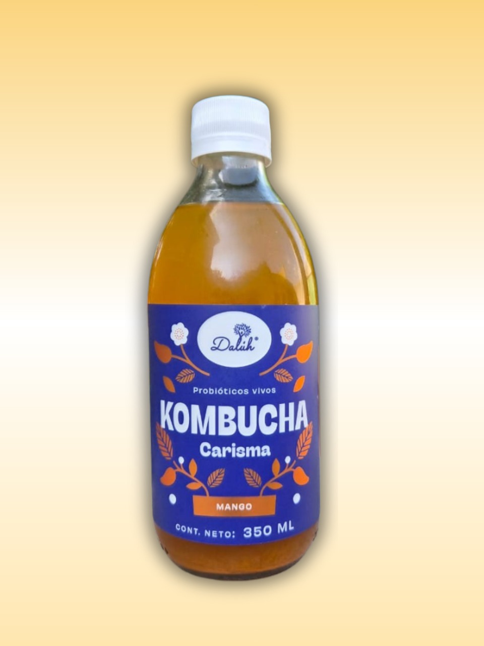 Kombucha Carisma Sabor Mango 350 ml