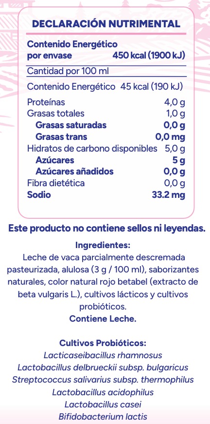 Kéfir Dalúh Sabor Fresa 1L