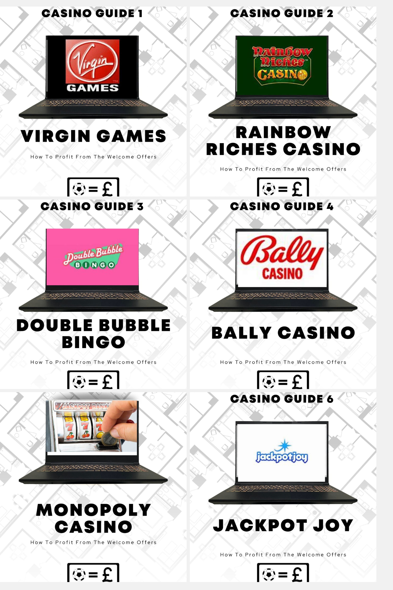 Casino Guides Bundle of 6