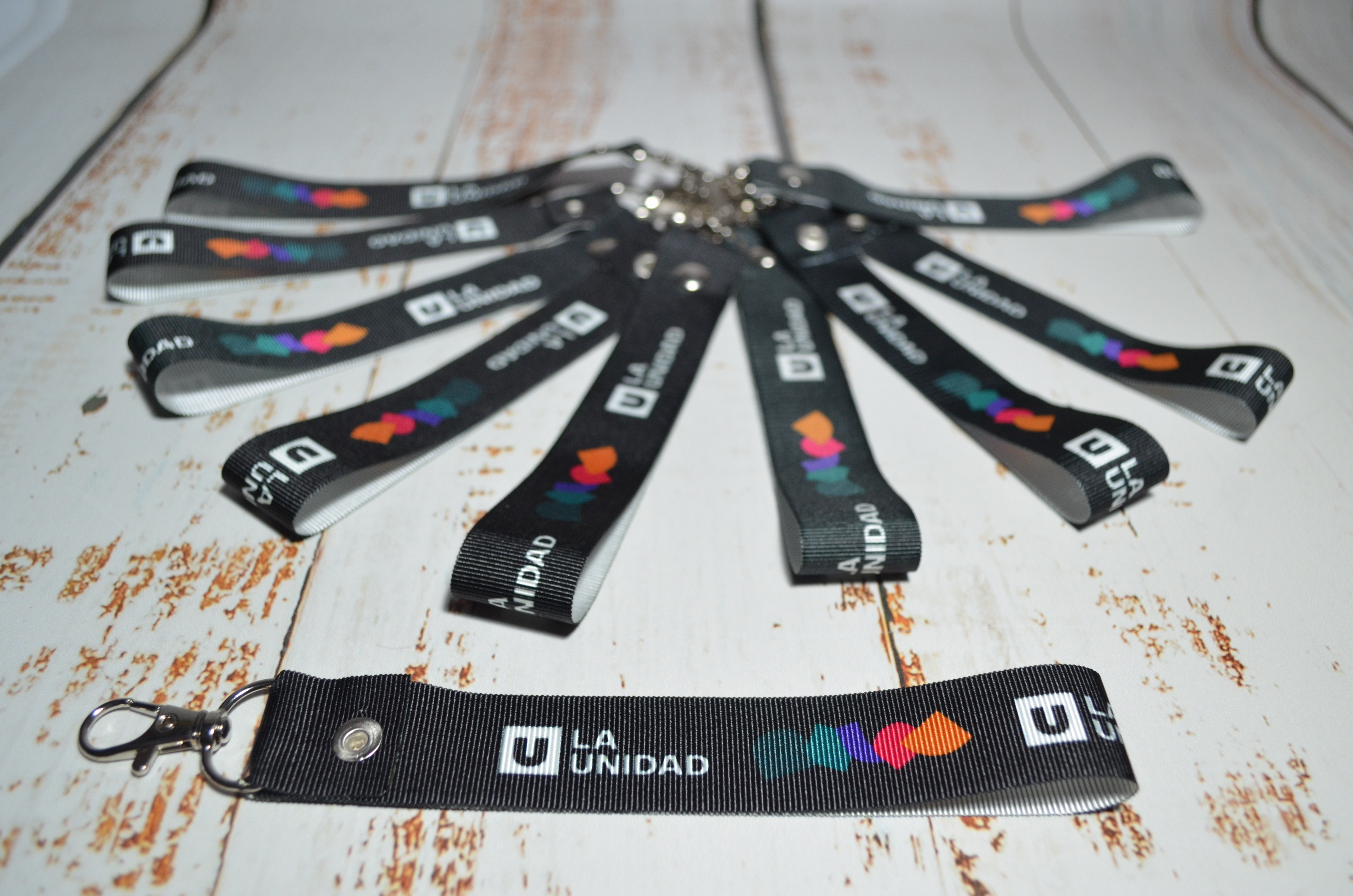 La Unidad Branded Lanyard