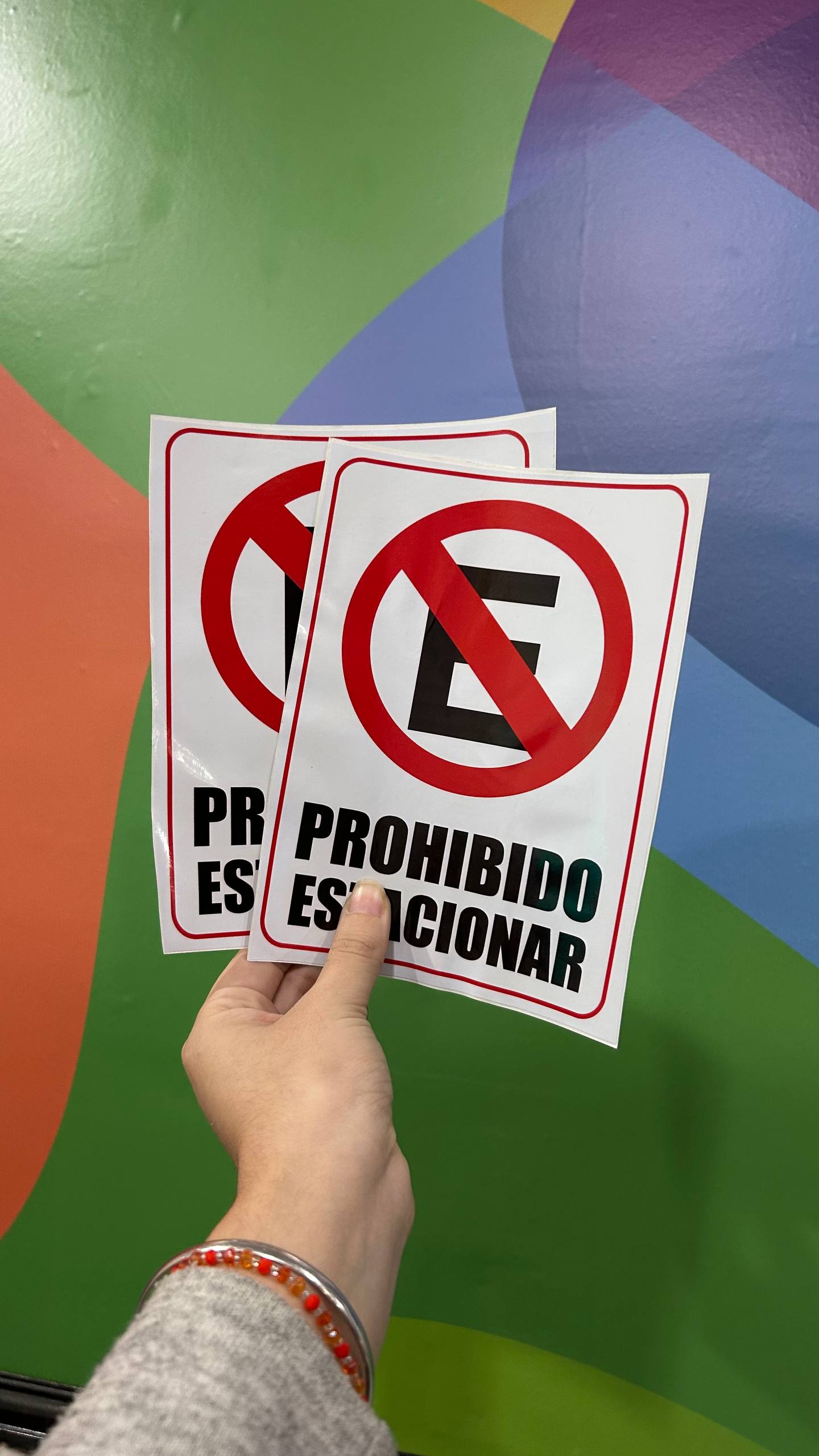 No Parking Sign Stickers