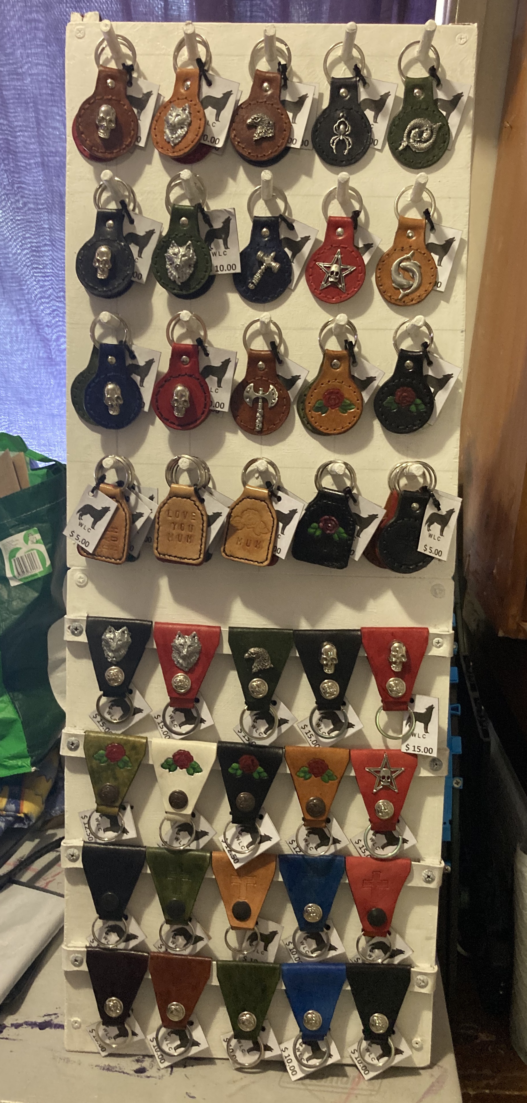 Key Rings, Key Fobs, Belt Key Fobs
