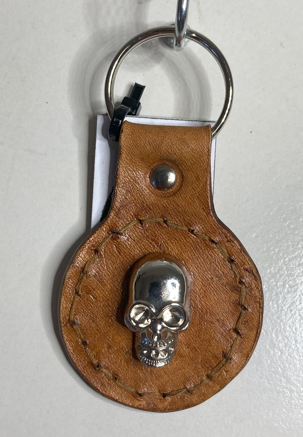Skull Adorned Key ring/fob