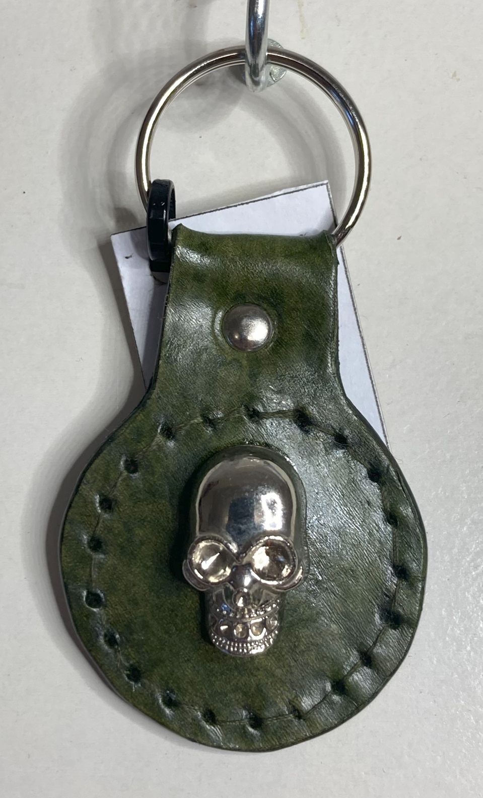 Skull Adorned Key ring/fob