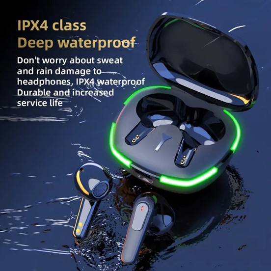 Pro60 Wireless Headset HiFi Stereo Music Headphone With Mic Sports In-Ear Earbud Super Long Battery Life For Android/IOS