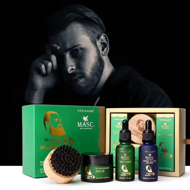 Men's Beard Grooming Kit 100% Natural
