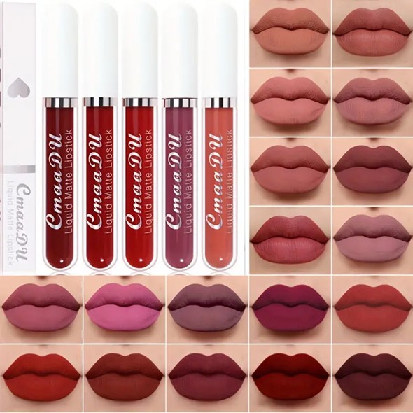 Cmaa Du Waterproof and Long-Lasting Liquid Matte Lipstick