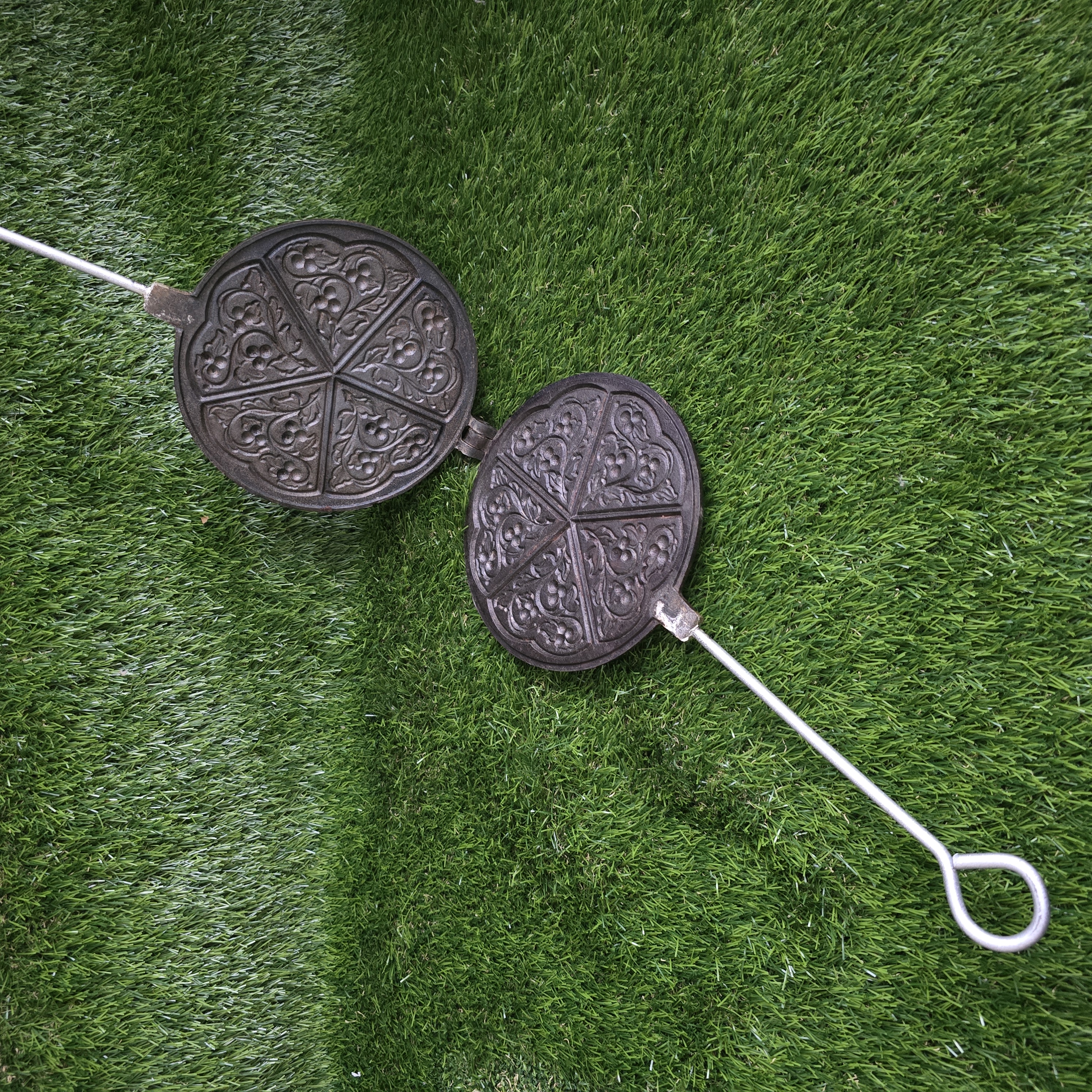 Plonų vaflių keptuvė