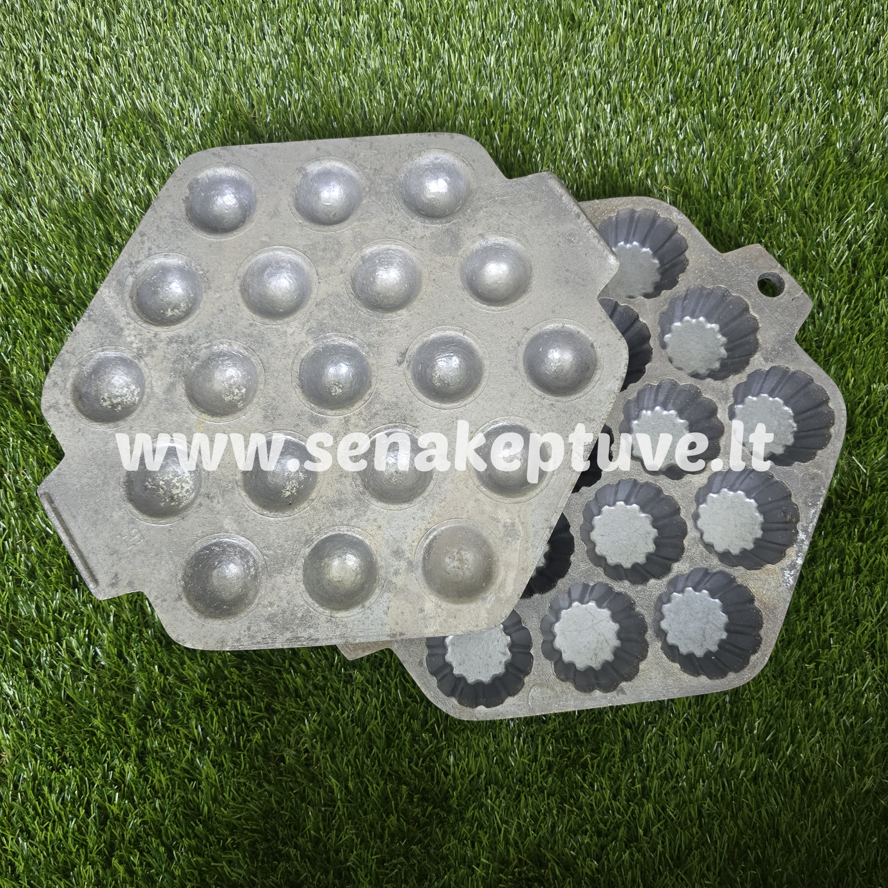 Krepšelių kepimo forma su dangčiu