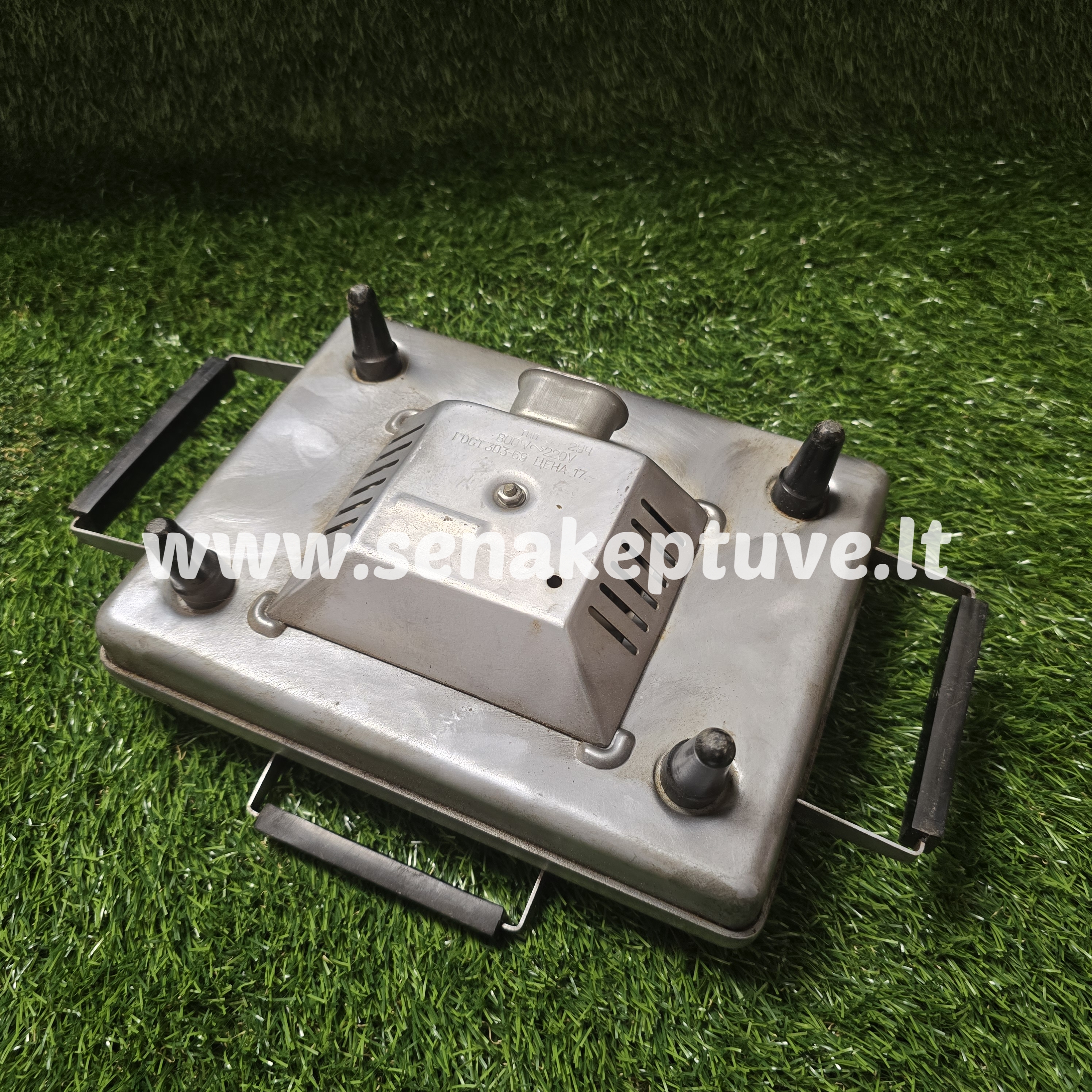 Senovinė elektrinė vaflinė su laidu ploniems vafliams