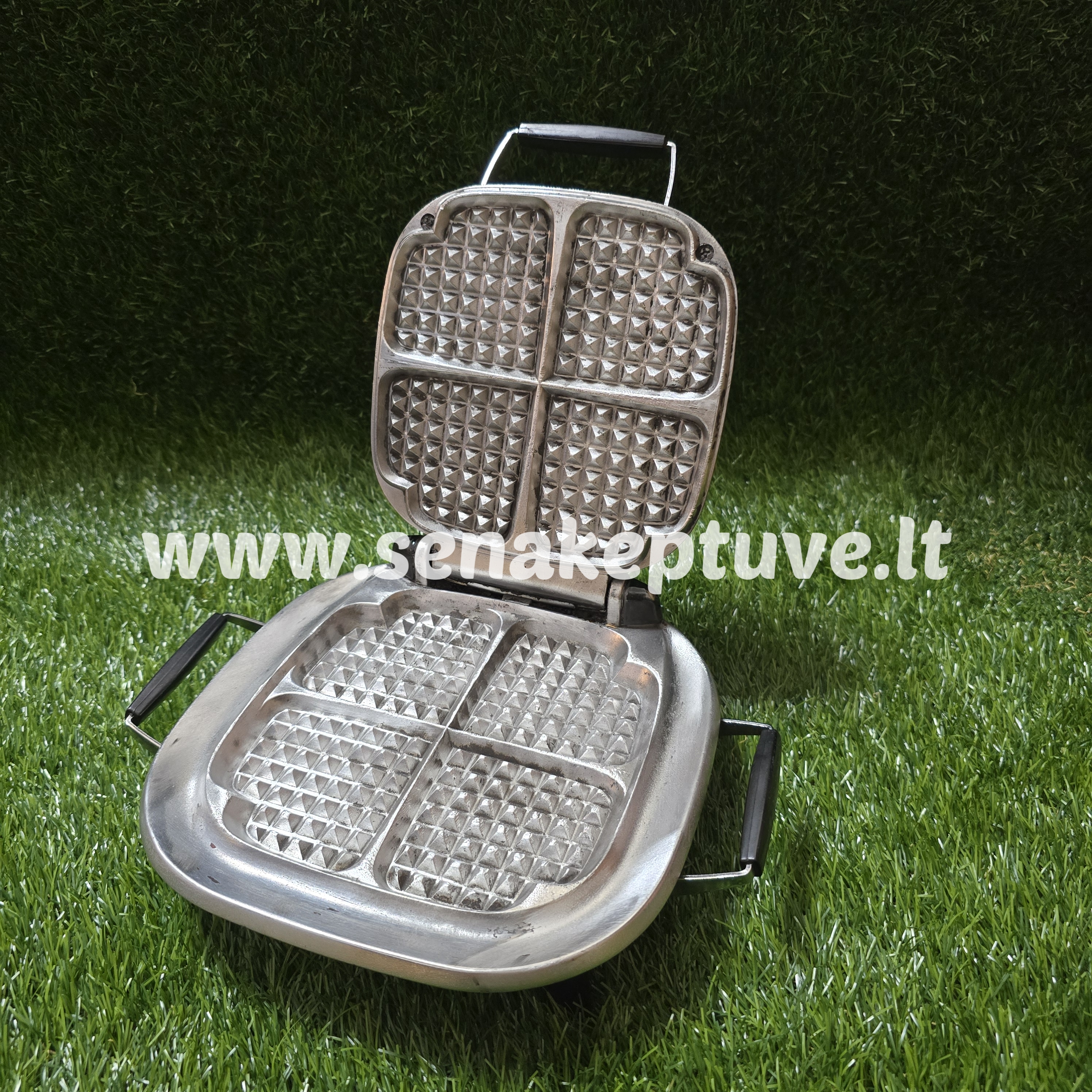 Senovinė elektrinė čirvinių blynų keptuvė Husqvarna su laidu