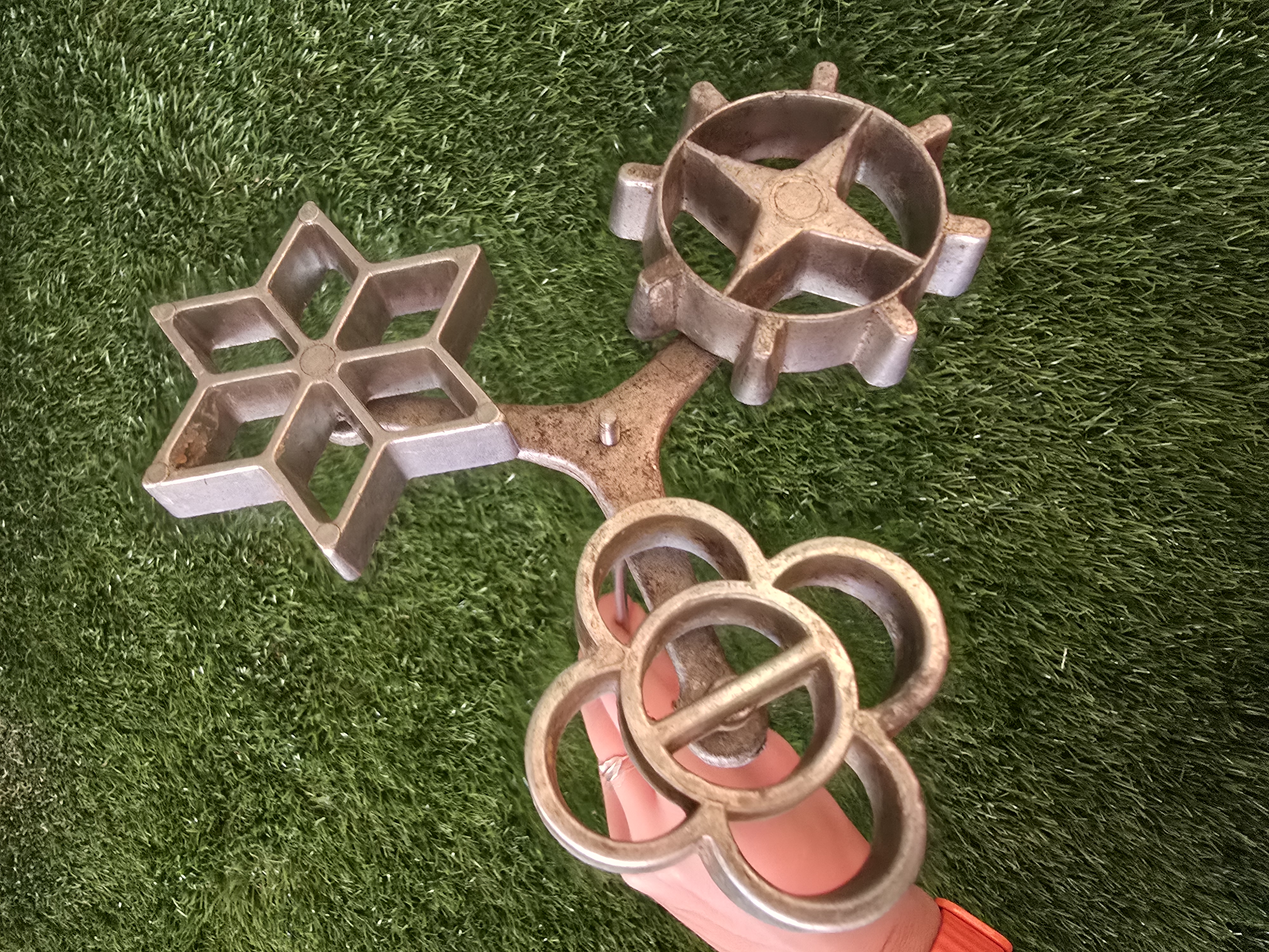 Senovinė didelė žagarėlių formelė su koteliu