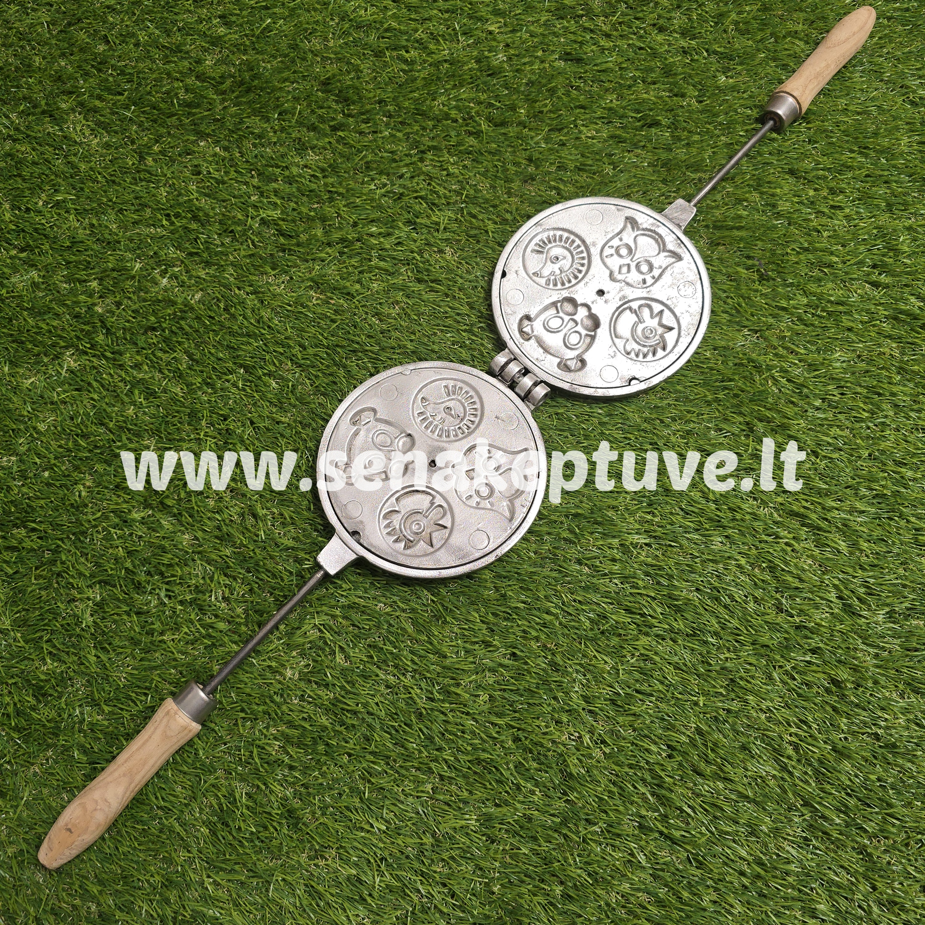 Senovinė DVIPUSĖ keptuvė