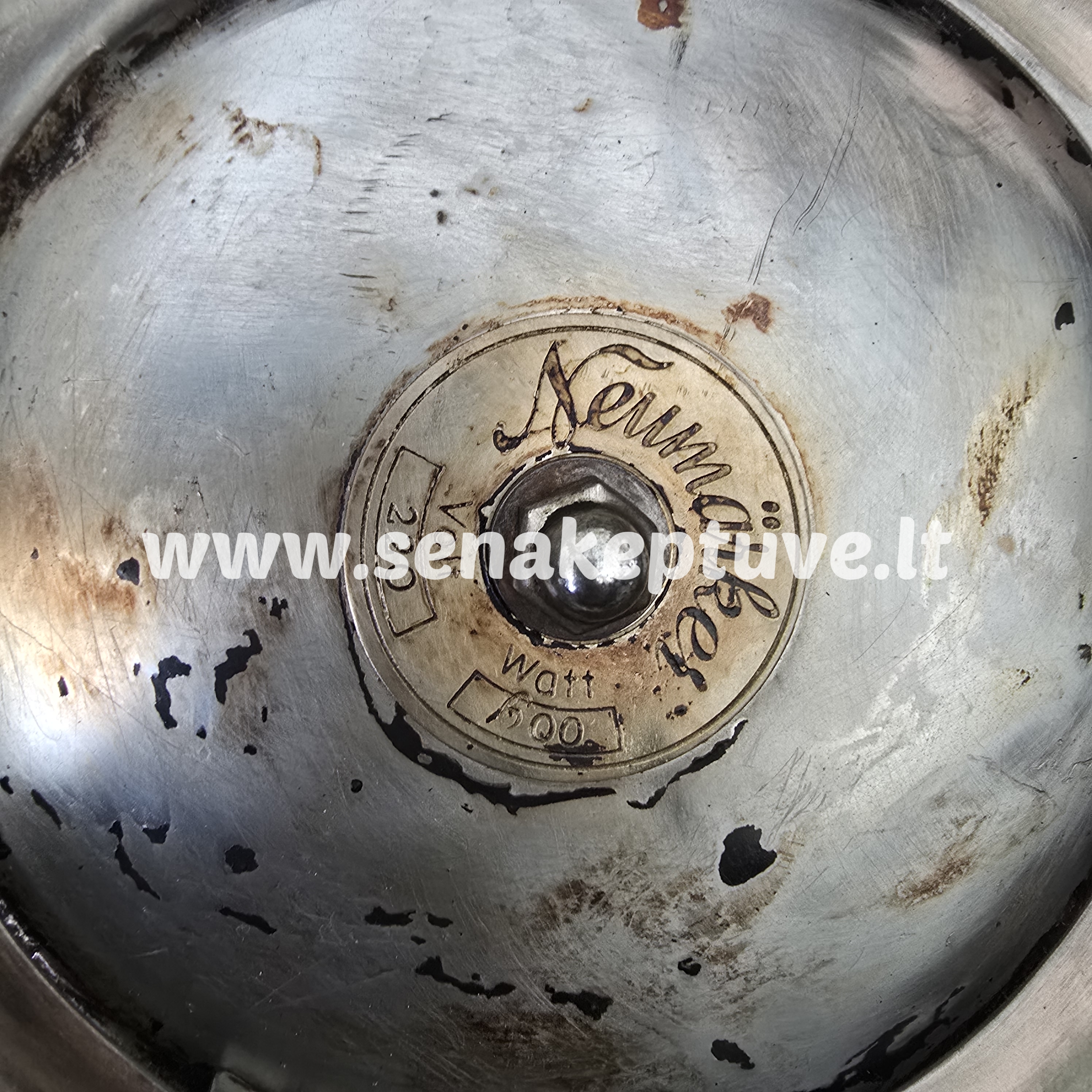 Senovinė olandiška elektrinė vaflinė su laidu