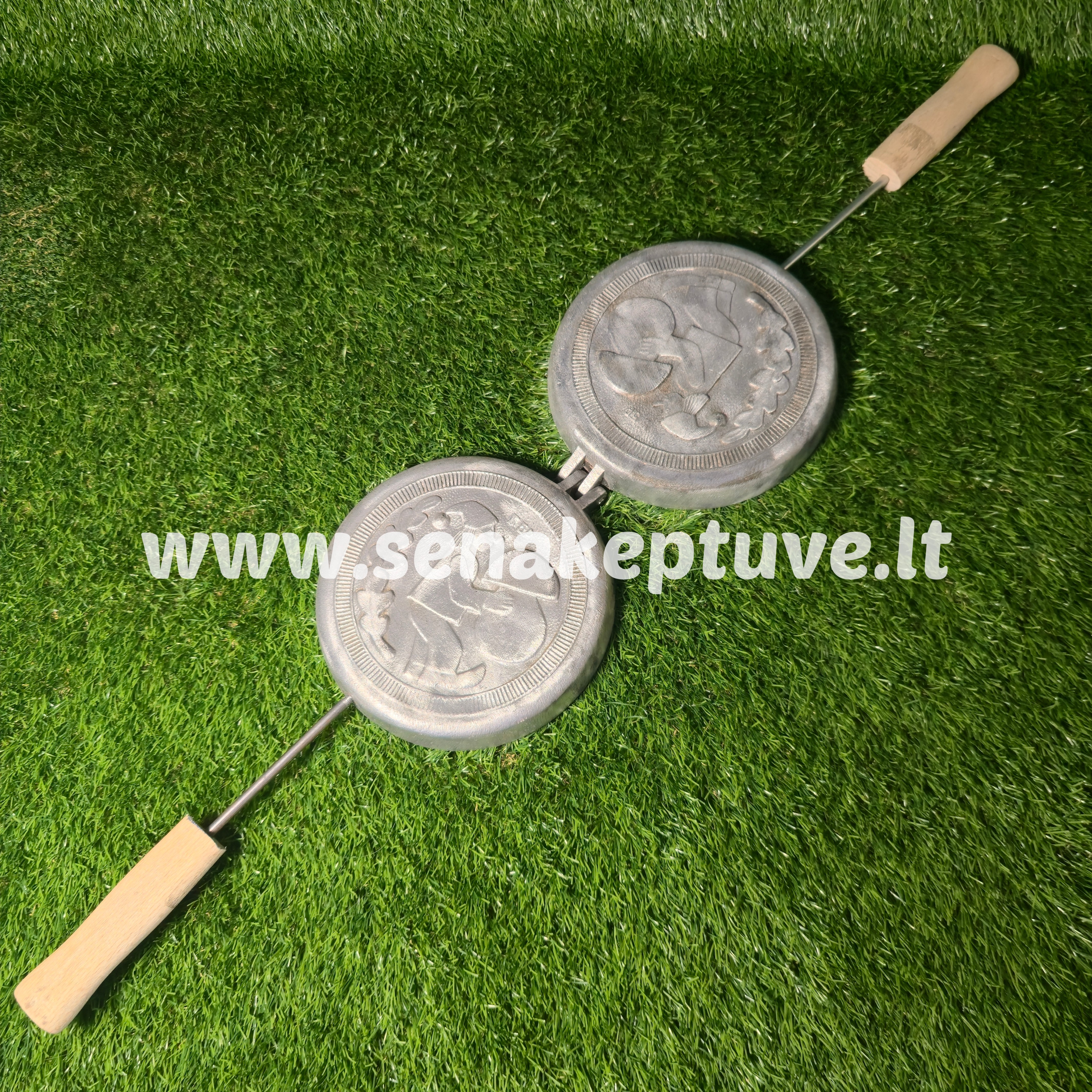 Senovinė grybukų keptuvė