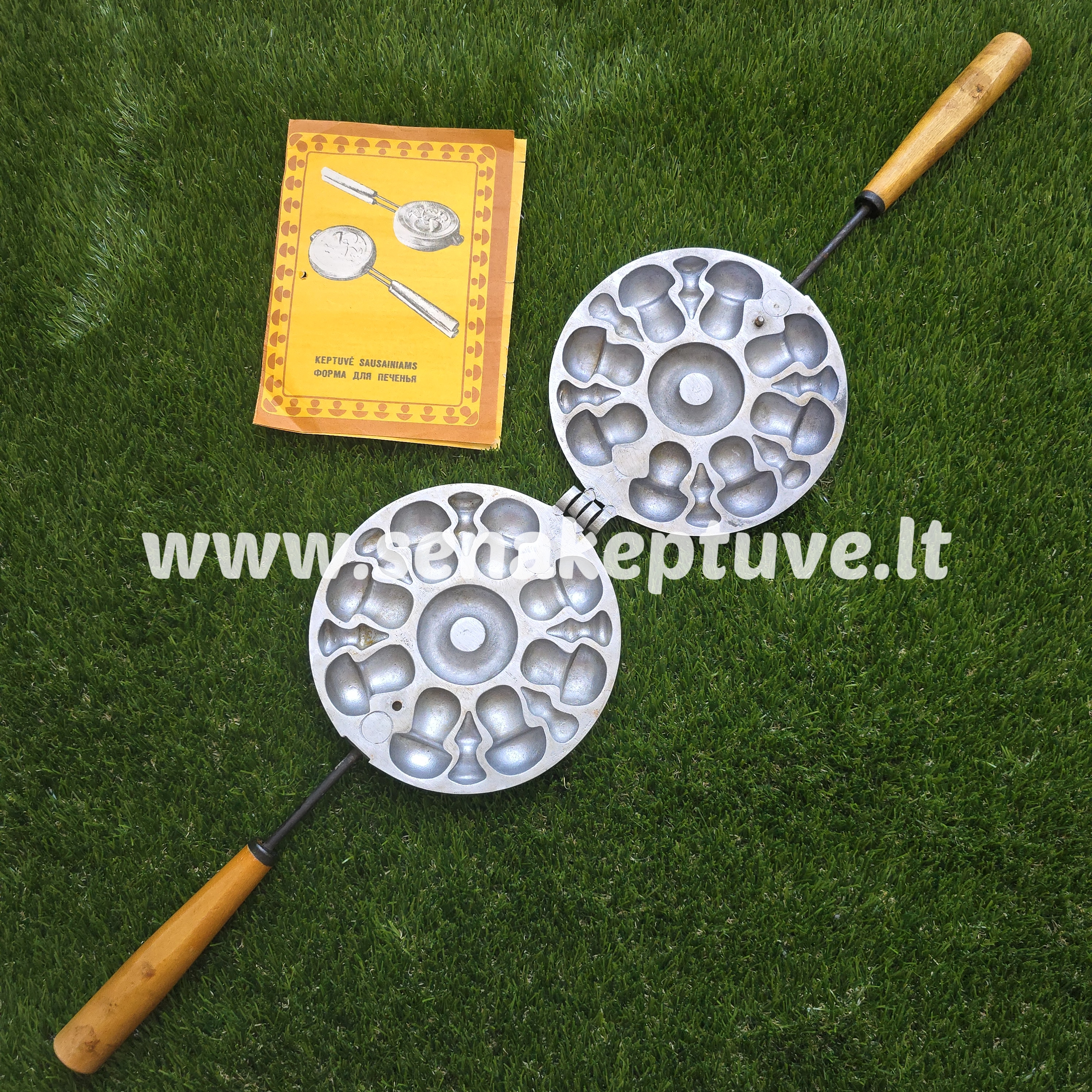 Senovinė grybukų keptuvė su originaliu receptu