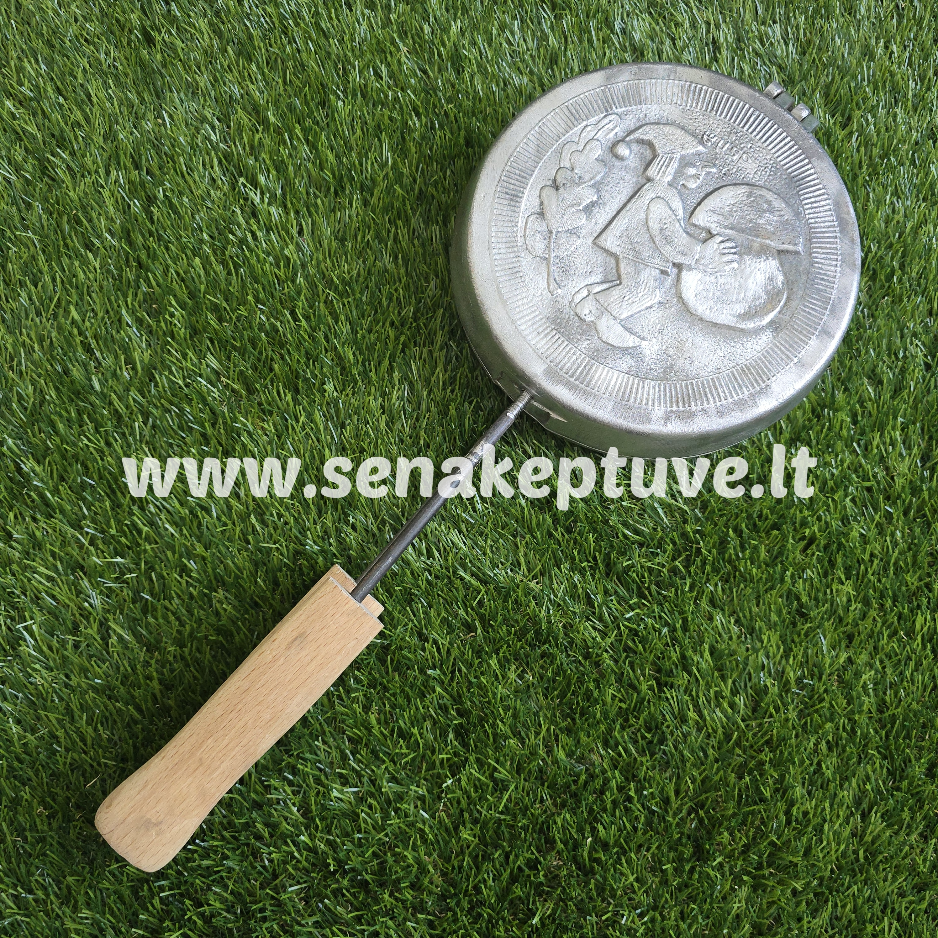 Senovinė grybukų keptuvė