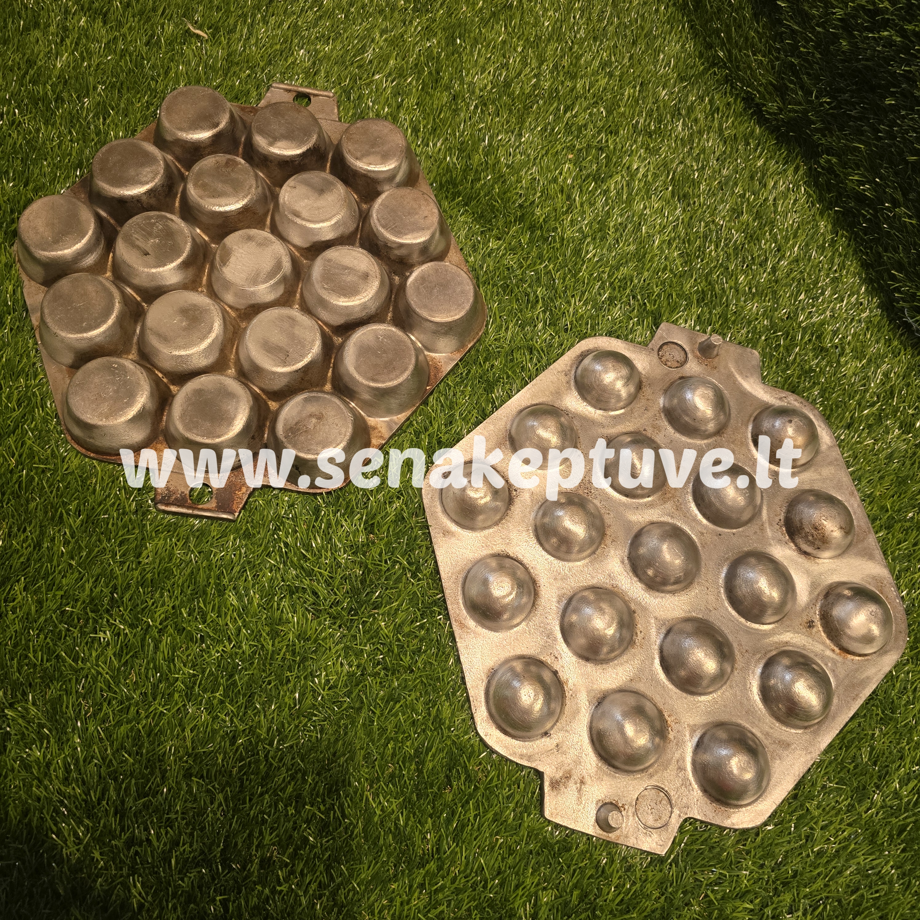 Krepšelių kepimo forma su dangčiu