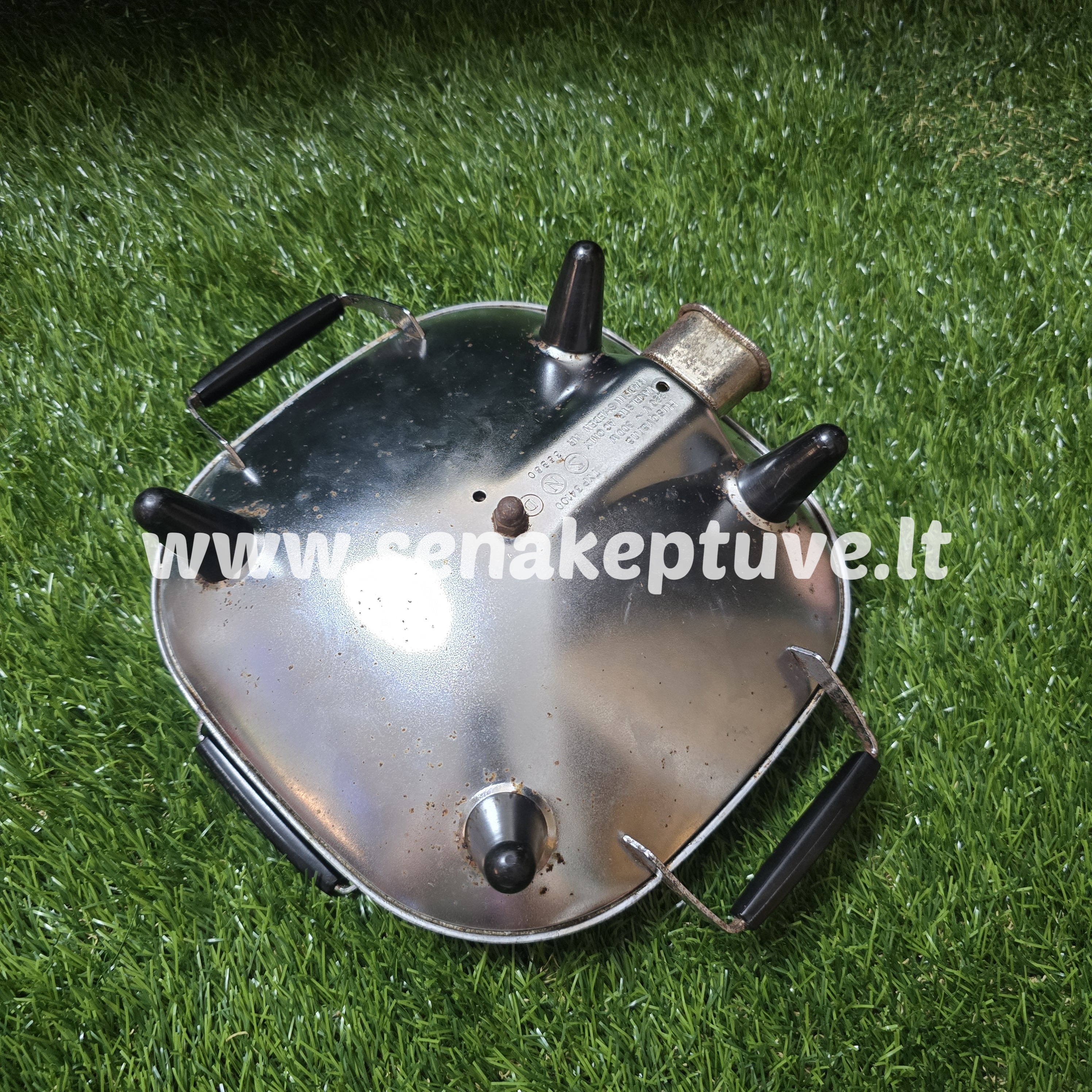 Senovinė elektrinė čirvinių blynų keptuvė Husqvarna su laidu